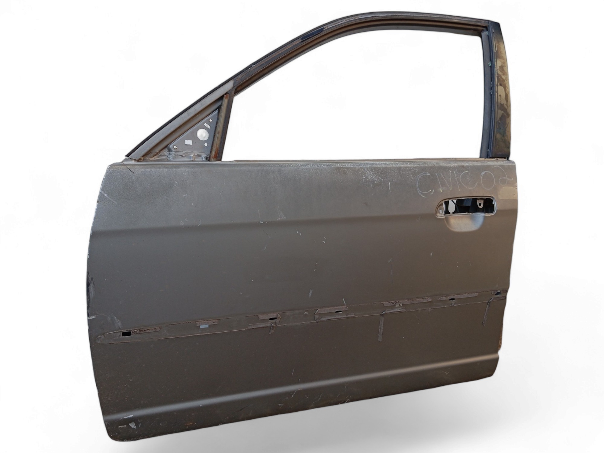 Porta Dianteira L/e Honda Civic 2001 A 2006 Original  Dianteira Esquerdo Cinza 3