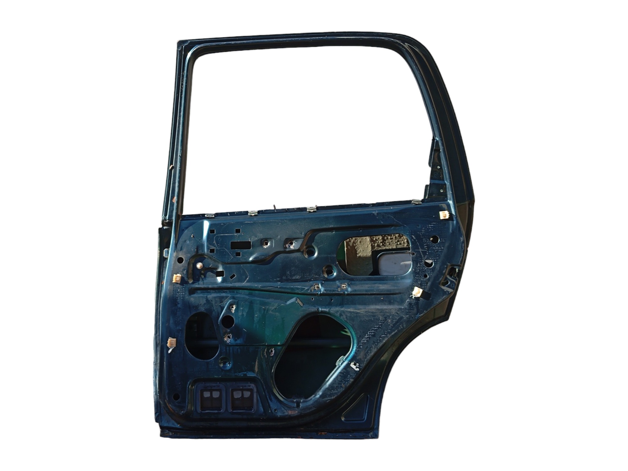 Porta Traseira L/d Chevrolet Corsa 03/10 Original  Traseira Direito Verde 4