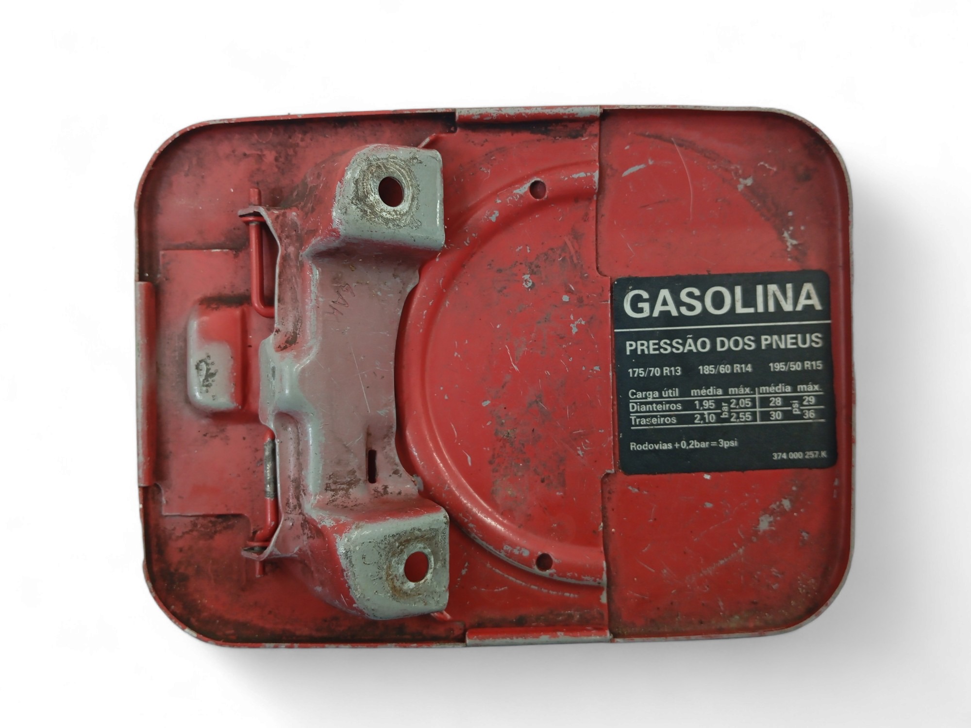 Portinhola Tanque Gol G3 / G4 1999 A 2011 Original  Vermelho 3