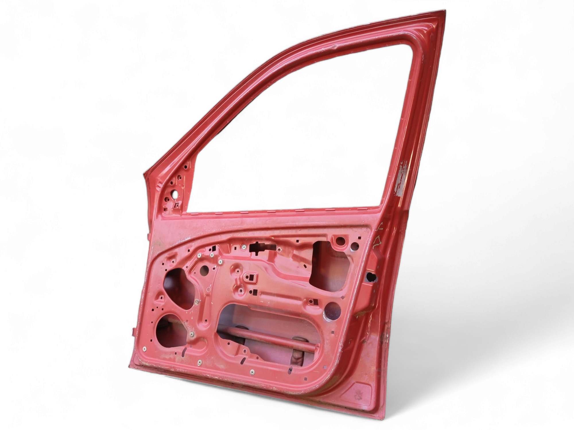 Porta Dianteira L/d Fiat Palio 4p 96/02 Original P/recuperar Dianteira Direito Vermelho 6