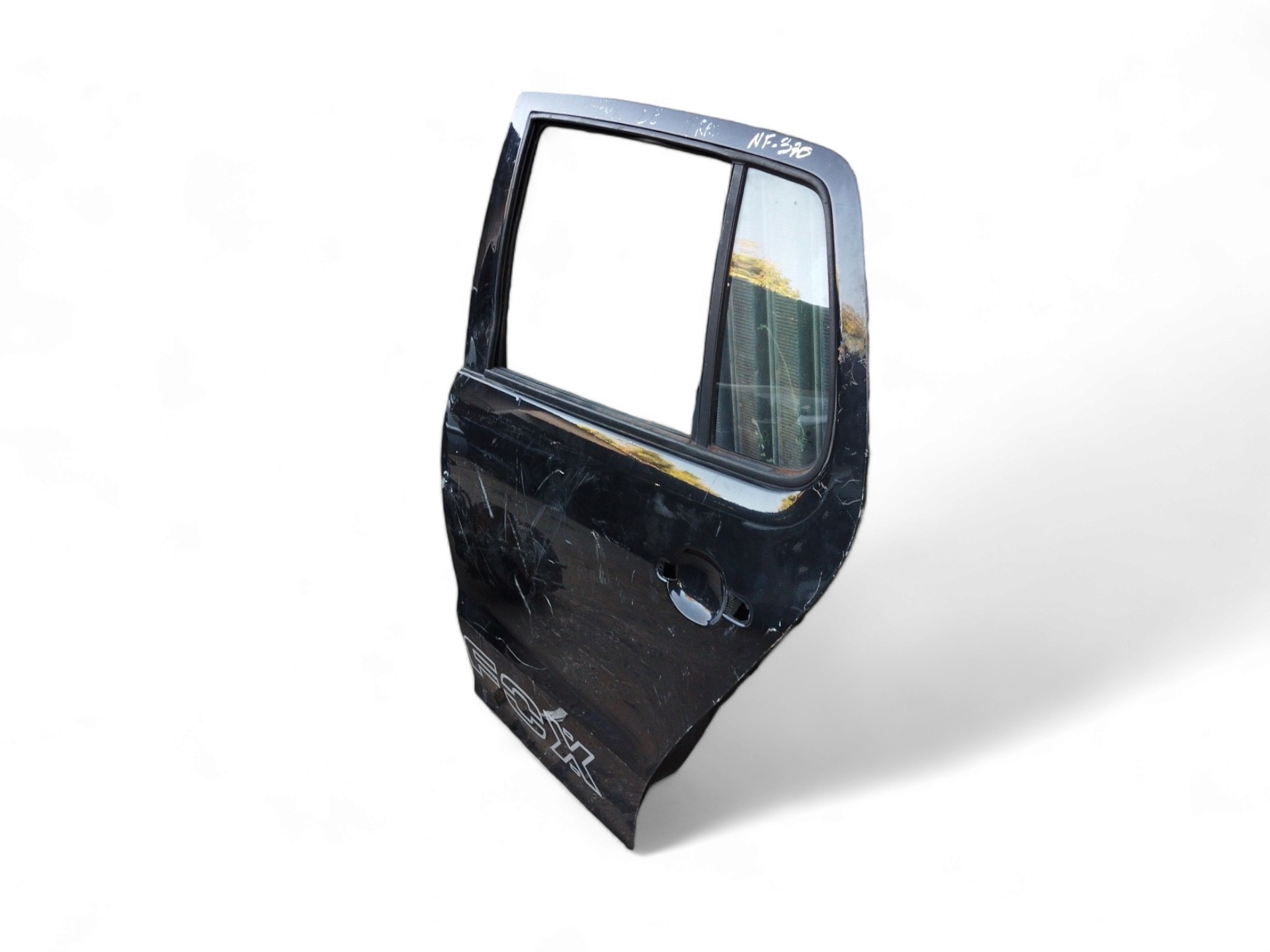 Porta Traseira L/e Vw Fox Xtreme 2011/14 C/detalhes Traseira Esquerda Preto 2