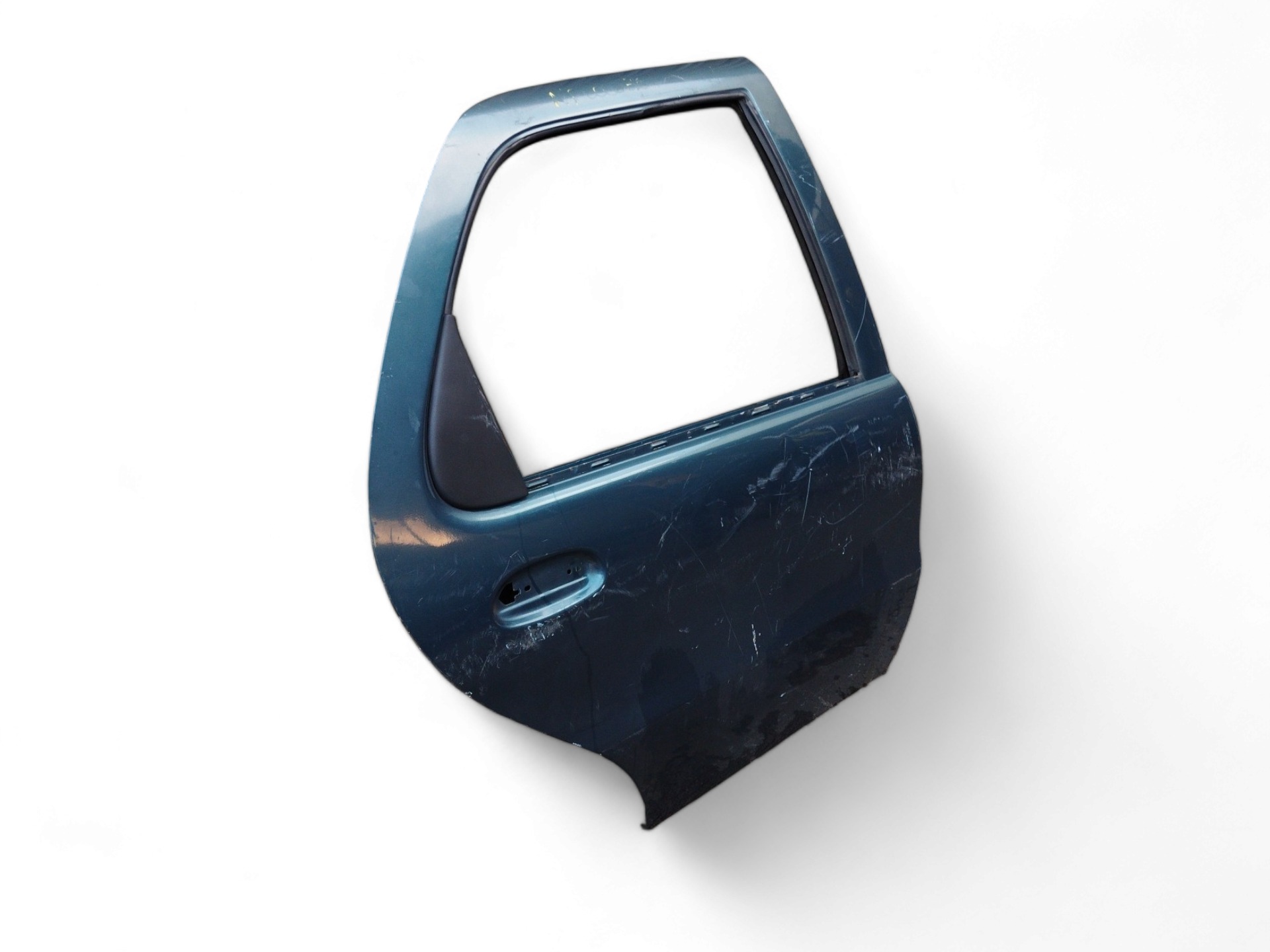 Porta Traseira L/d Fiat Palio 1996/06 C/detalhe  – Traseira – Direito – Verde 2