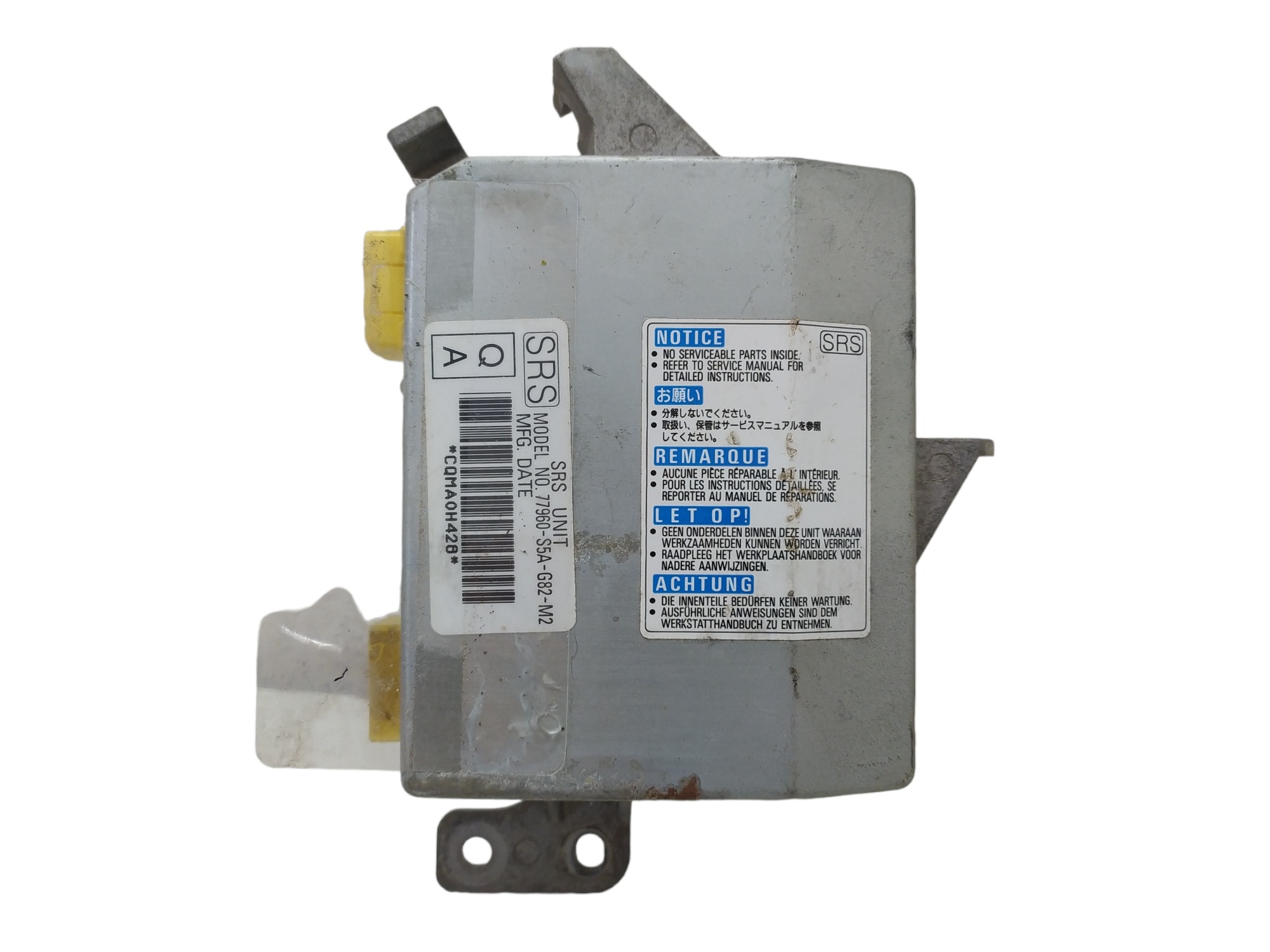 CENTRAL MÓDULO AIRBAG HONDA CIVIC 2001 A 2006 ORIGINAL 3