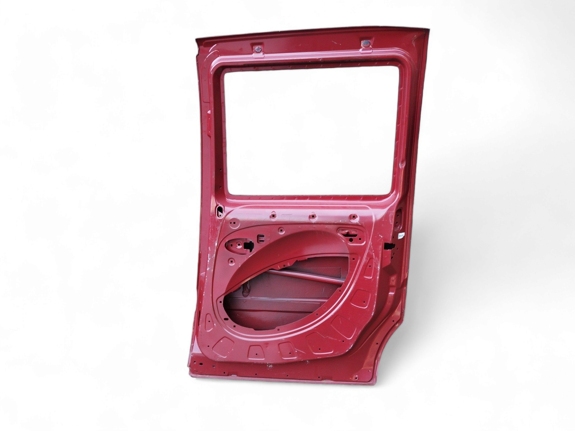 Porta Lateral L/d Fiat Doblo Aventure 2010/18 C/detalhes – Traseira – Direito – Vermelho 4