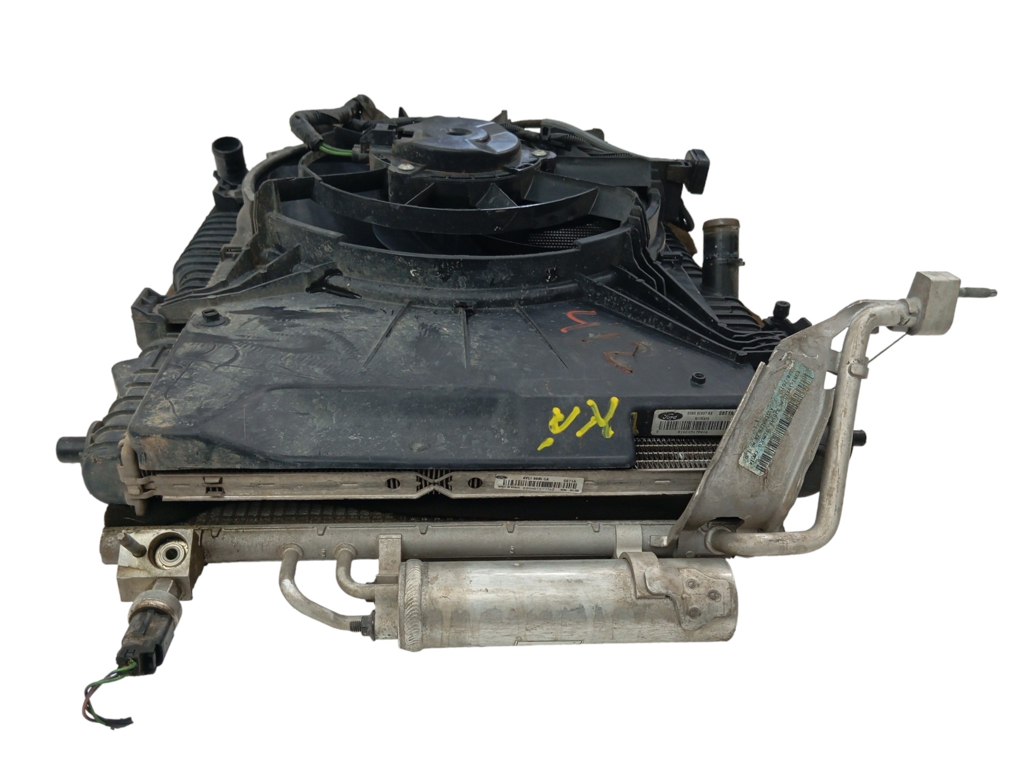 KIT RADIADOR FORD KA 1.0 2015 A 2020 3