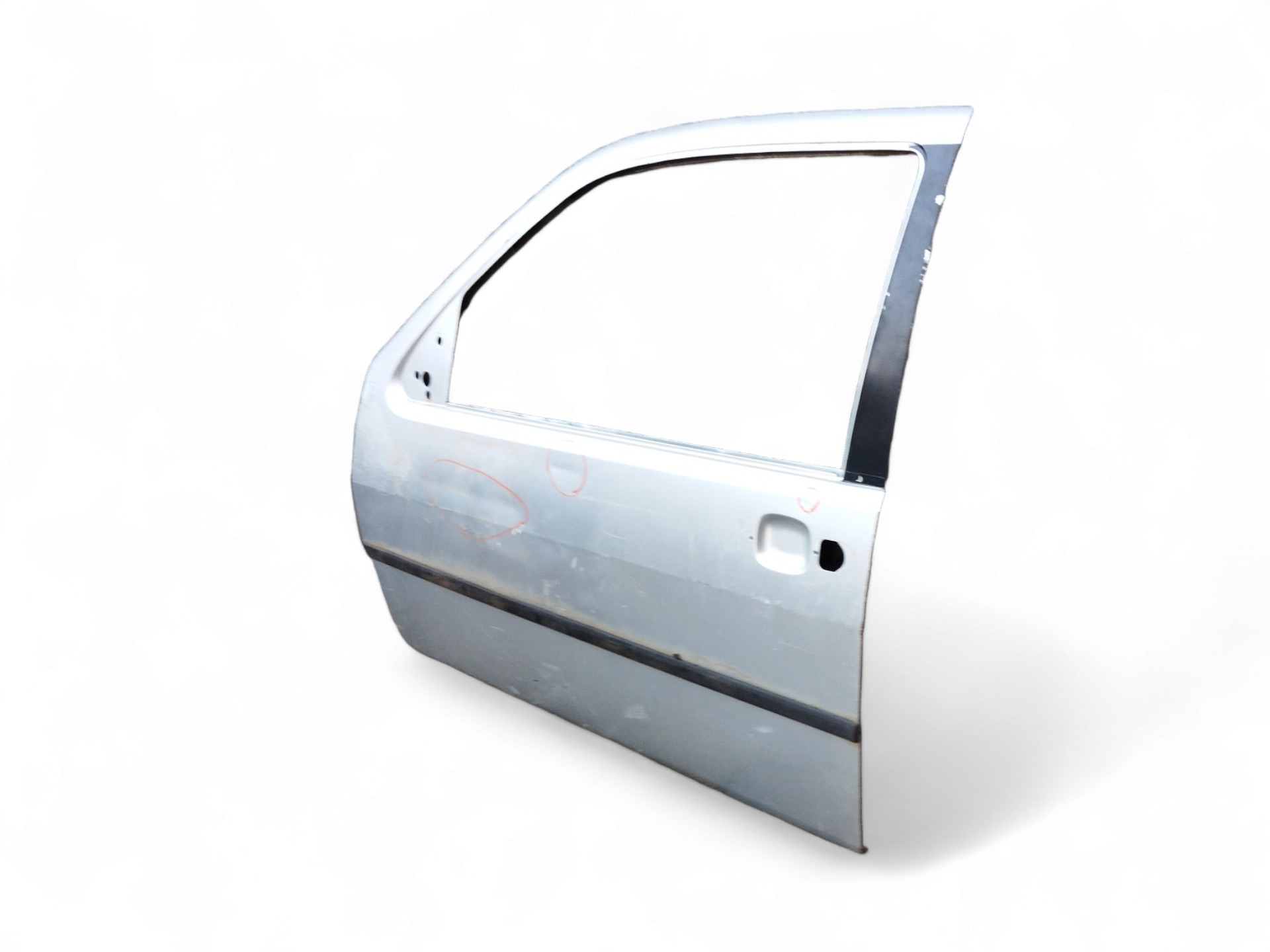 Porta Dianteira L/e Fiat Tipo 1993/97 C/detalhes Dianteira Esquerdo Prata 3