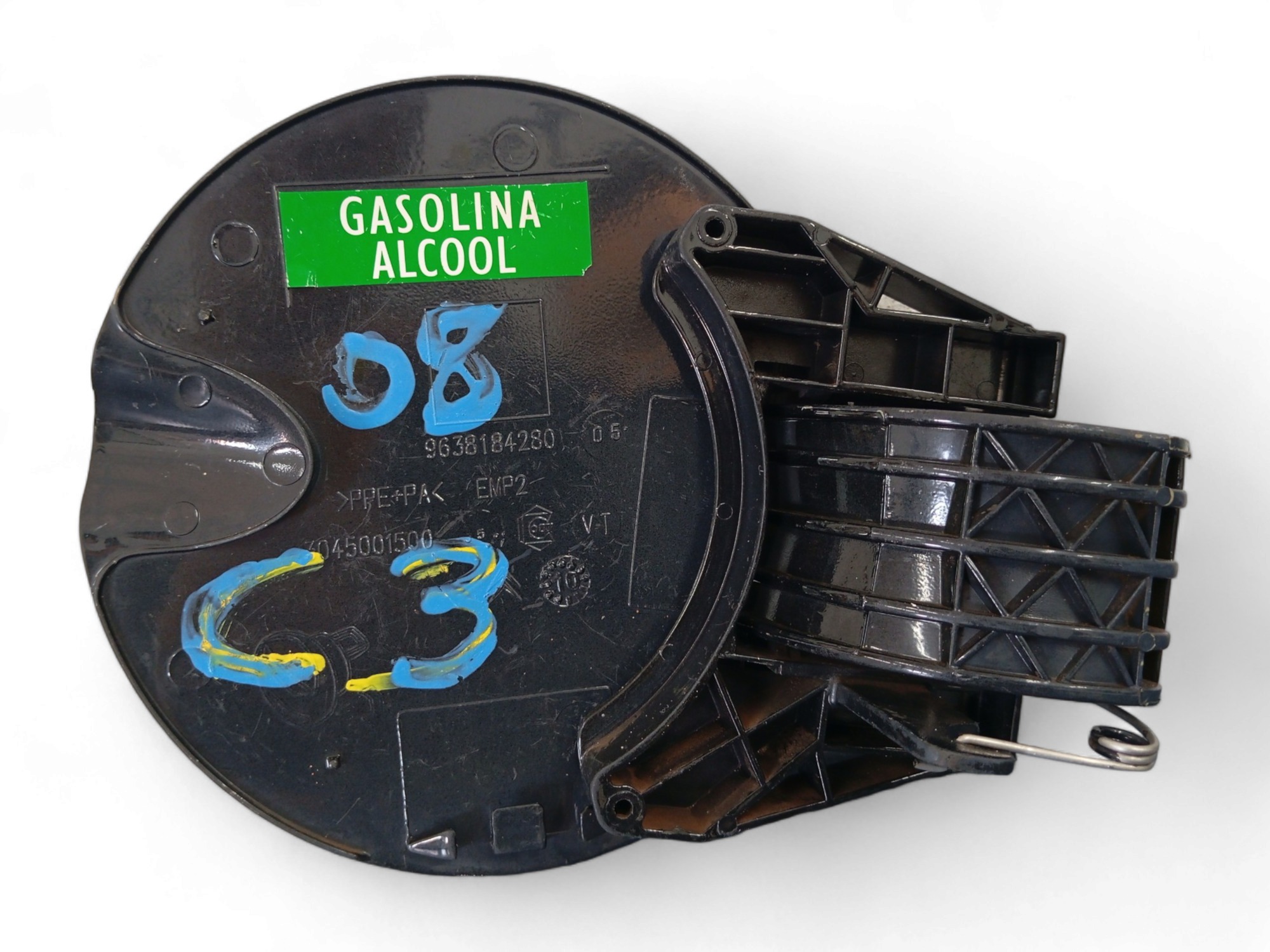 Portinhola Tanque Citroen C3 2005 A 2013 Original  Preto 2