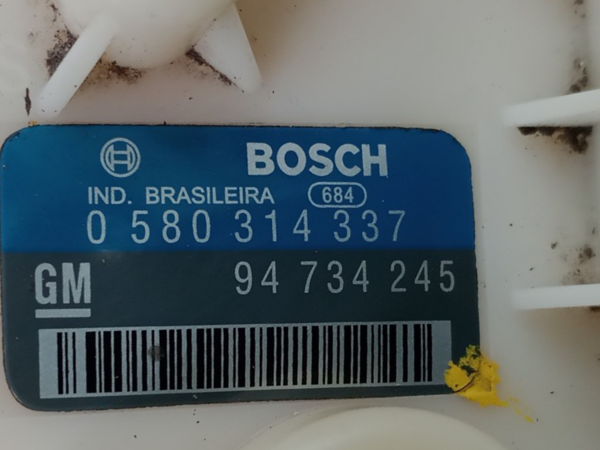 BOMBA COMBUSTÍVEL GM VECTRA/ASTRA 2.0 2006 A 2010 – 94734245 5