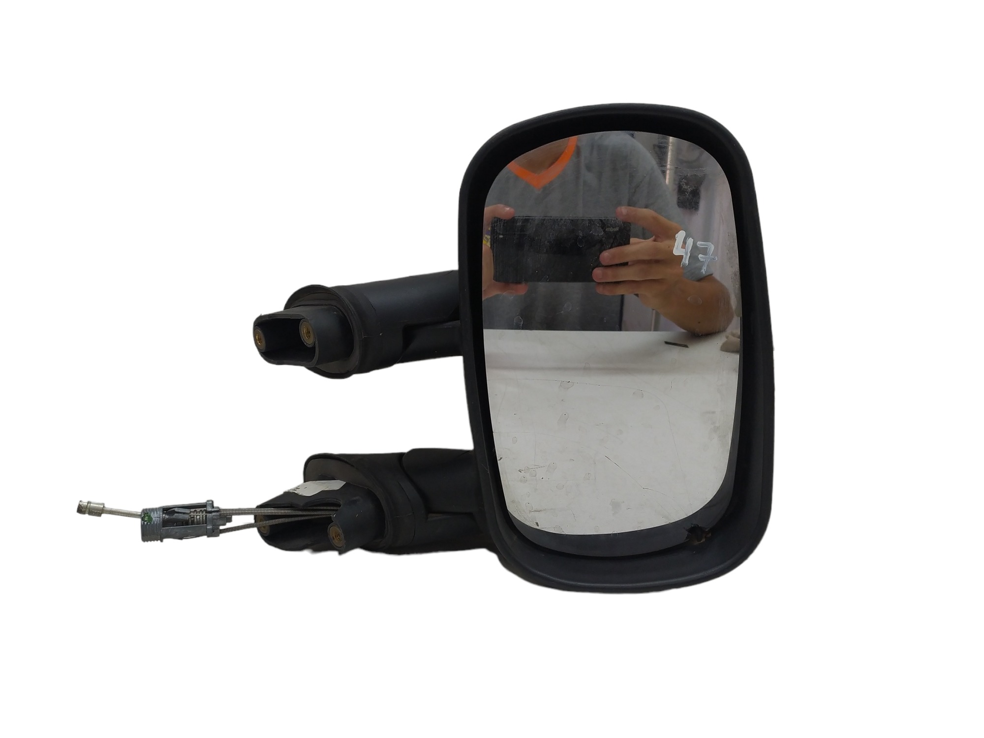 RETROVISOR MANUAL L/D DOBLO 2002 A 2011 ORIGINAL C/DETALHES 2