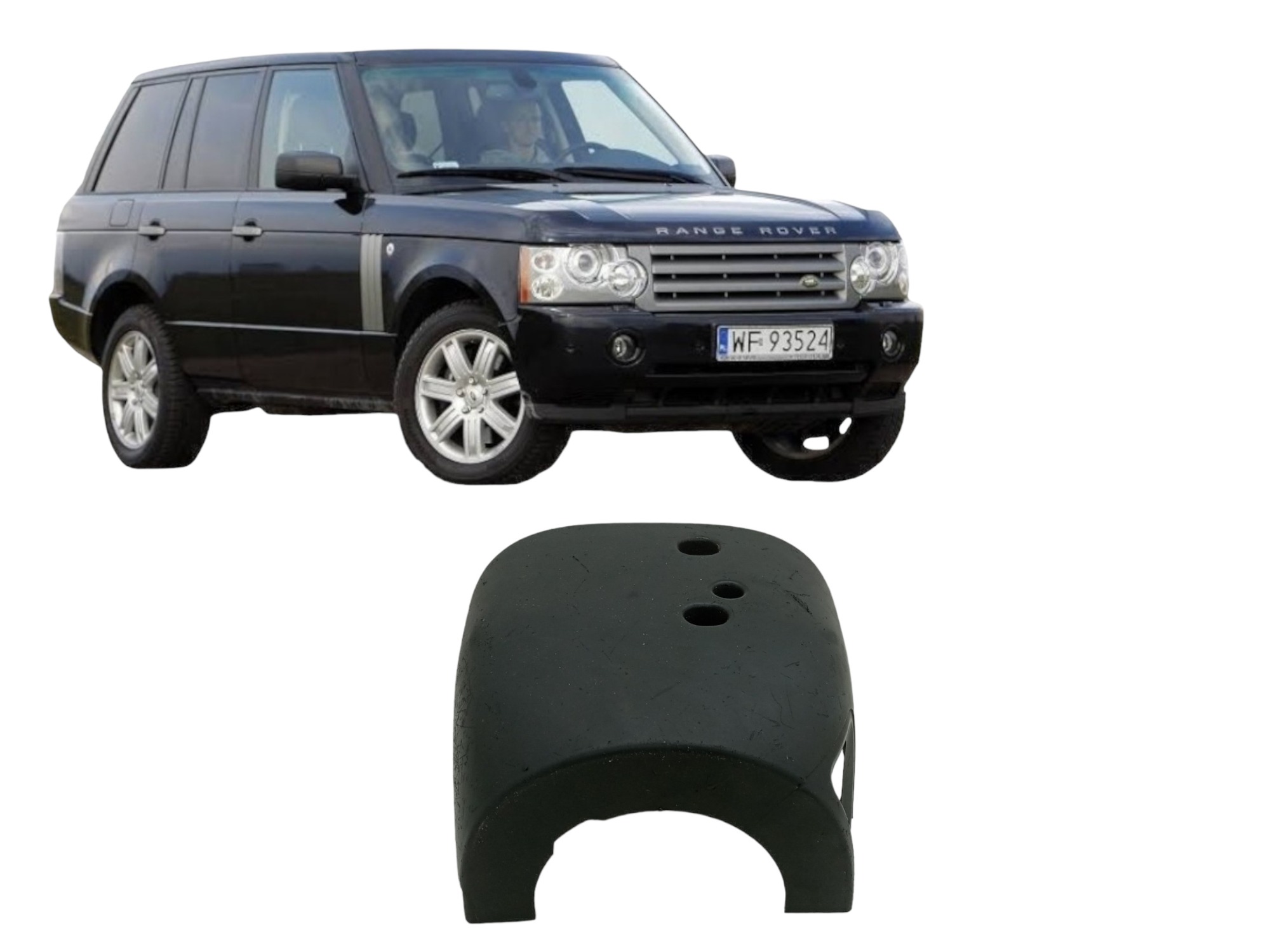 Acabamento Coluna Direção Range Rover Vogue 2004 Original 3