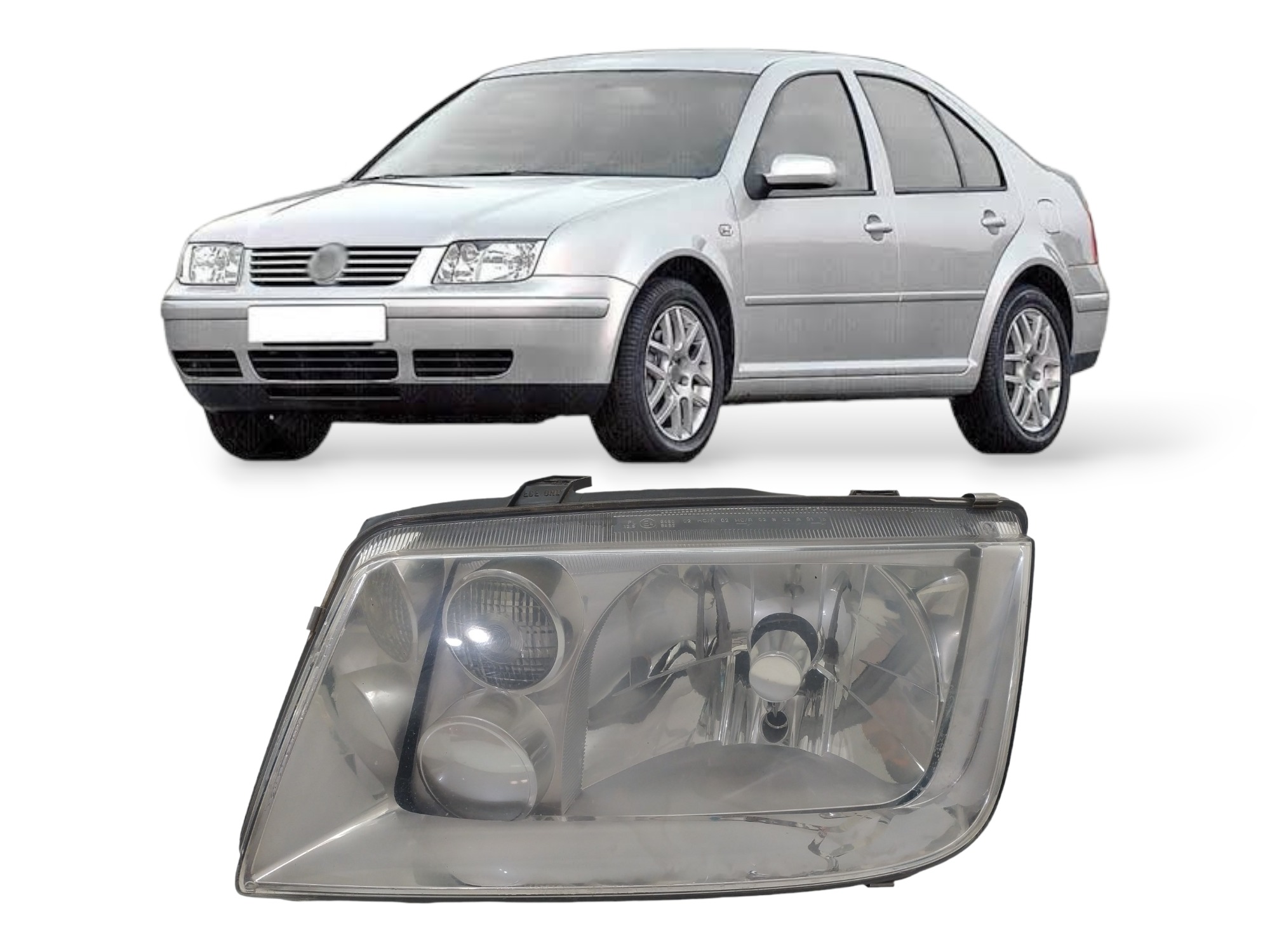 Farol L/e Volkswagen Bora 1999 A 2007 Original  Esquerdo 2