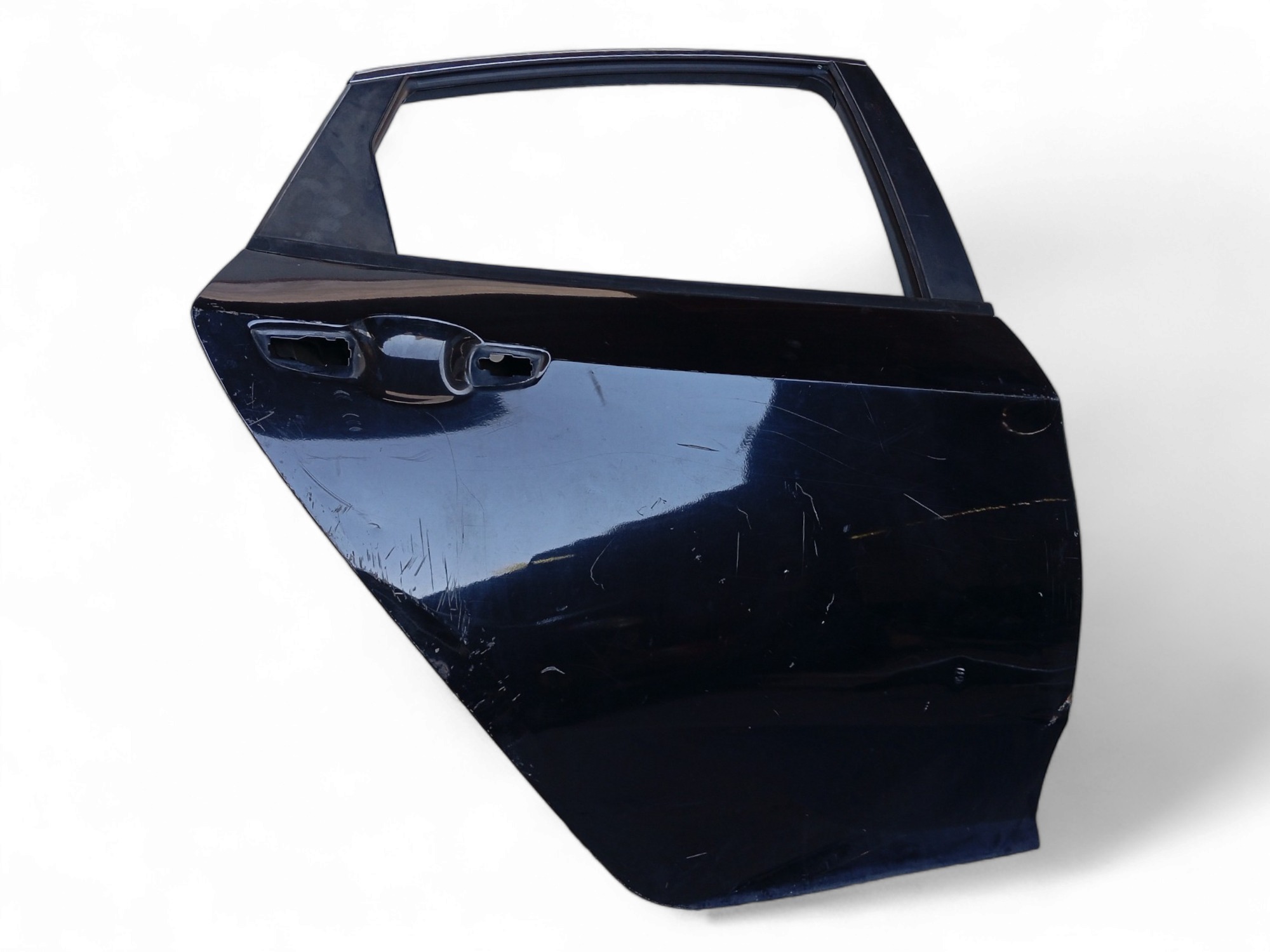 Porta Traseira L/d Honda Civic G10 2017 A 2022 C/detalhes – Traseira – Direito – Preto 2