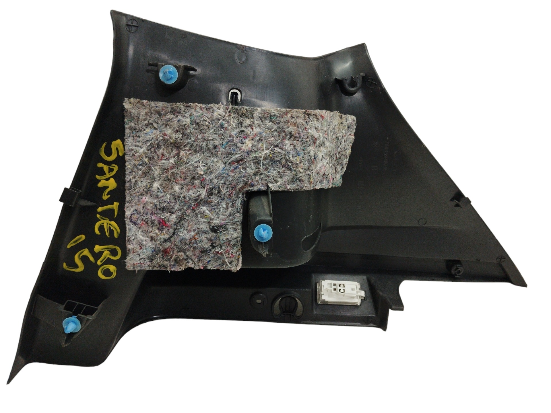 Suporte Tampao Porta Mala L/e Renault Sandero 2015 Original 3
