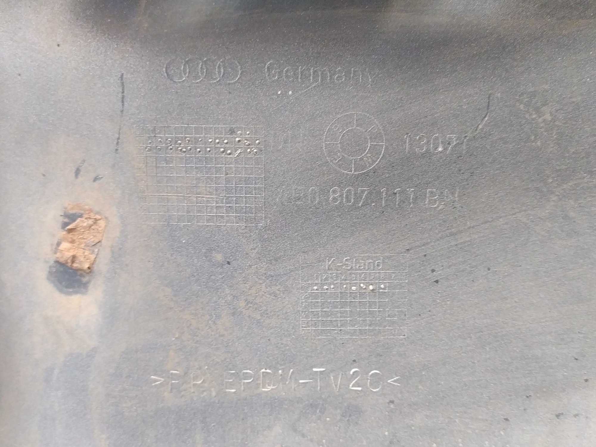 Parachoque Dianteiro Audi A6 1994 A 1996 Original  Prata 8