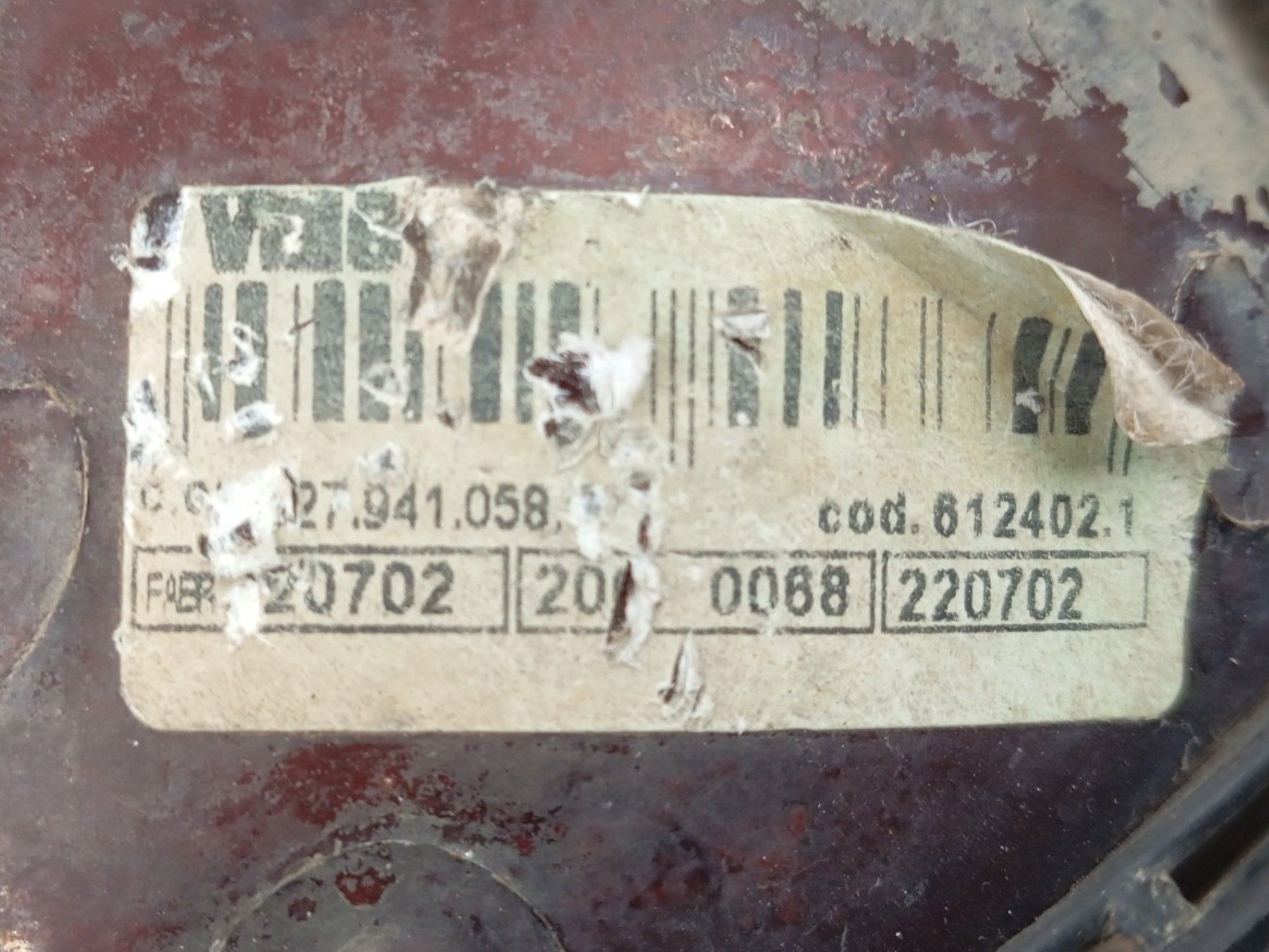 Farol De Milha L/d Volkswagen Santana 1998 A 2006 Original Cristal 5