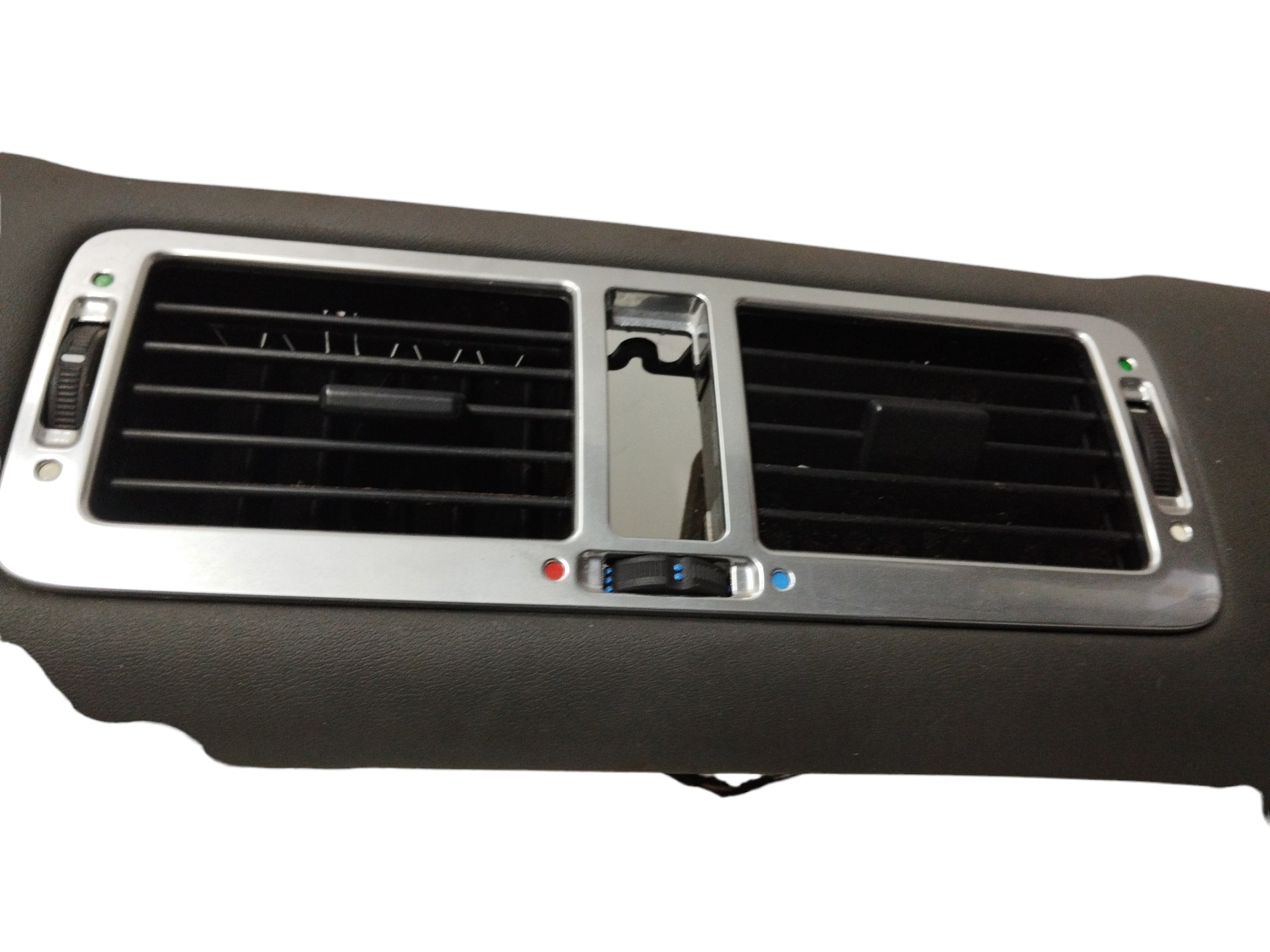 Acabamento Painel Com Difusor De Ar Range Rover Vogue 2004 Cinza 3