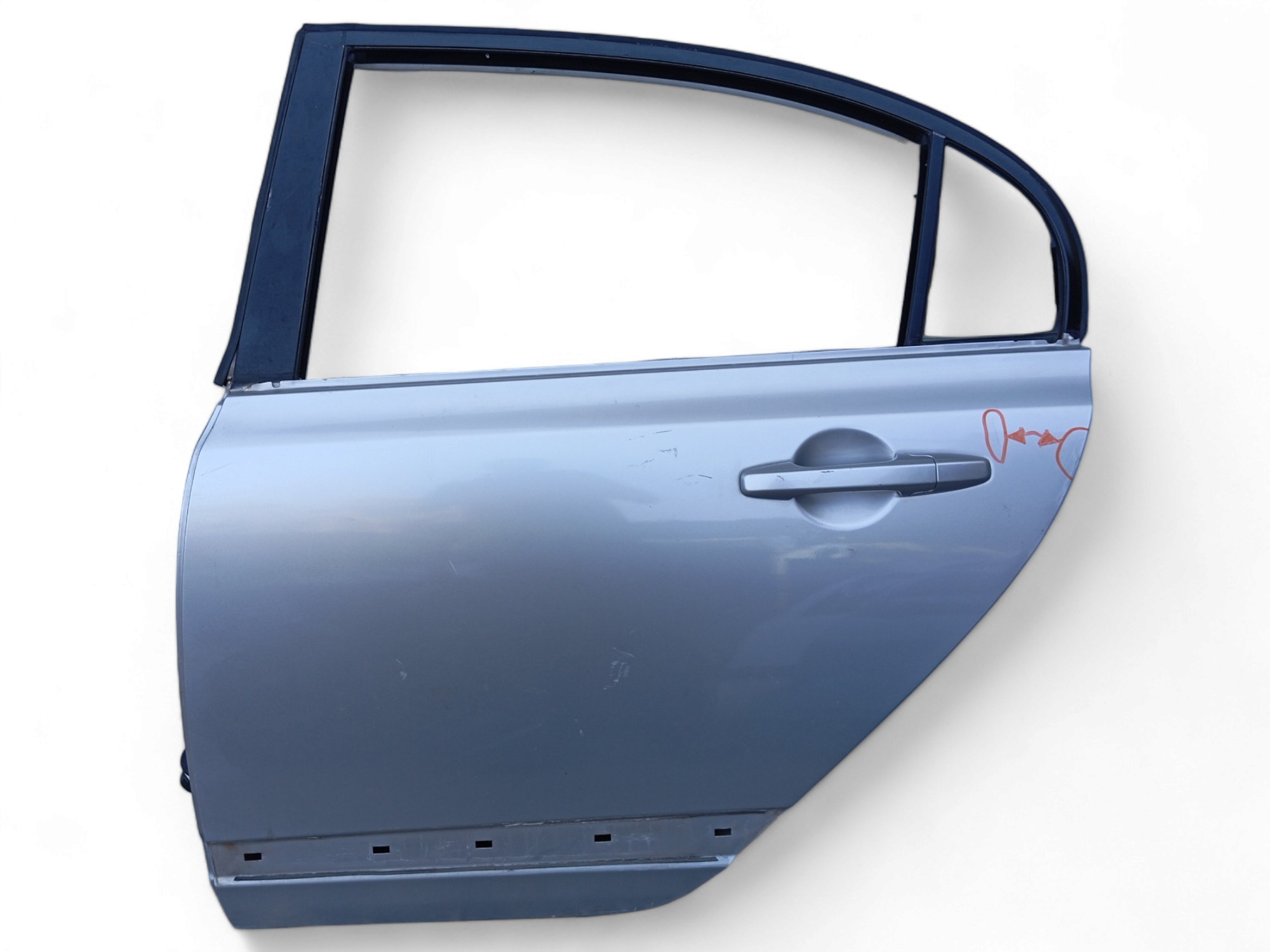 Porta Traseira L/e Honda New Civic 2007 A 2011 Original  – Traseira – Esquerdo – Prata 2