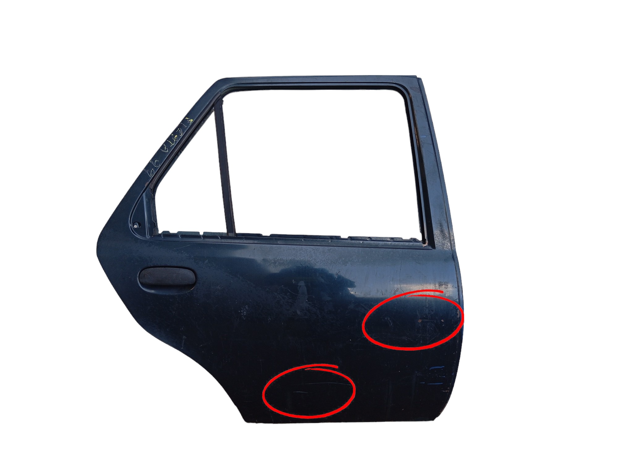 Porta Traseira L/d Fiesta 1997 A 2001 C/detalhe