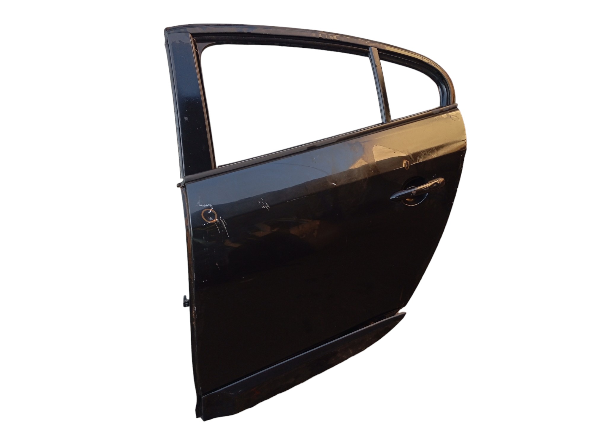 Porta Traseira L/d Renault Fluence 2012 A 2016 Original  Traseira Direito Preto 3