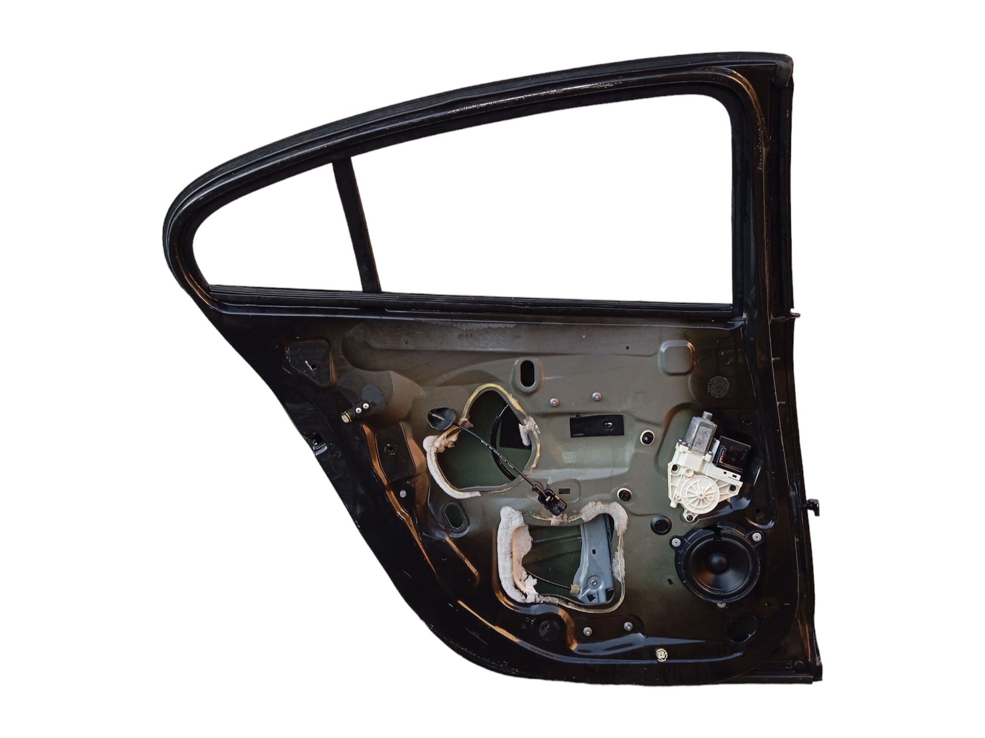 Porta Traseira L/d Renault Fluence 2012 A 2016 Original  Traseira Direito Preto 4