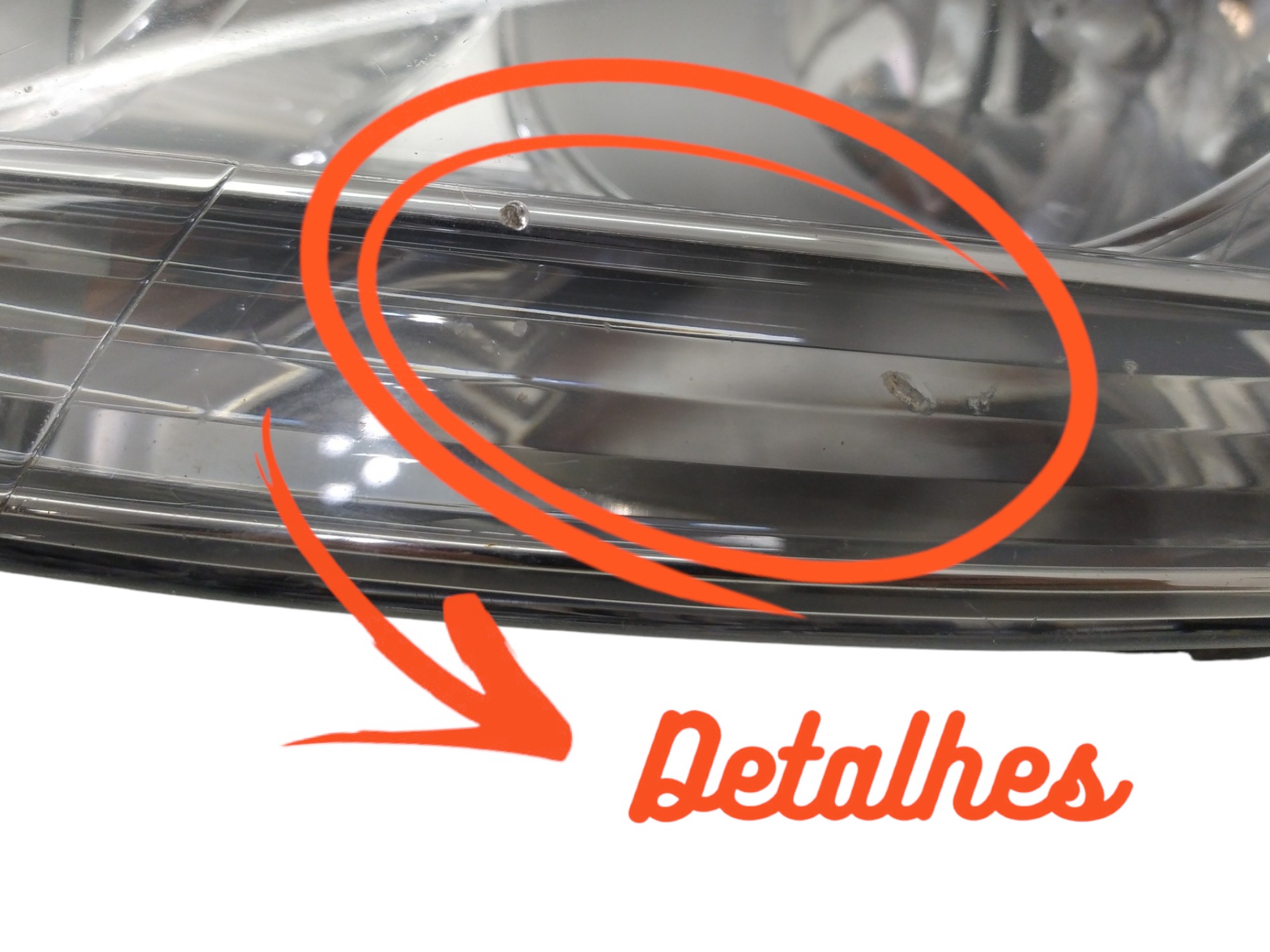 Farol L/e Volkswagen Jetta 2007 A 2011 Original C/detalhes Esquerdo 3