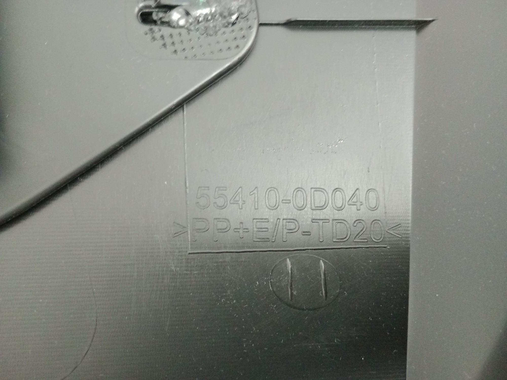 Tampa Superior Painel Toyota Etios 2013/18 3