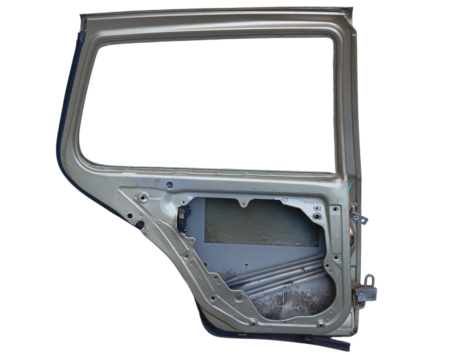 Porta Traseira L/e Vw Golf 2001 A 2012 Traseira Esquerdo Dourada 2