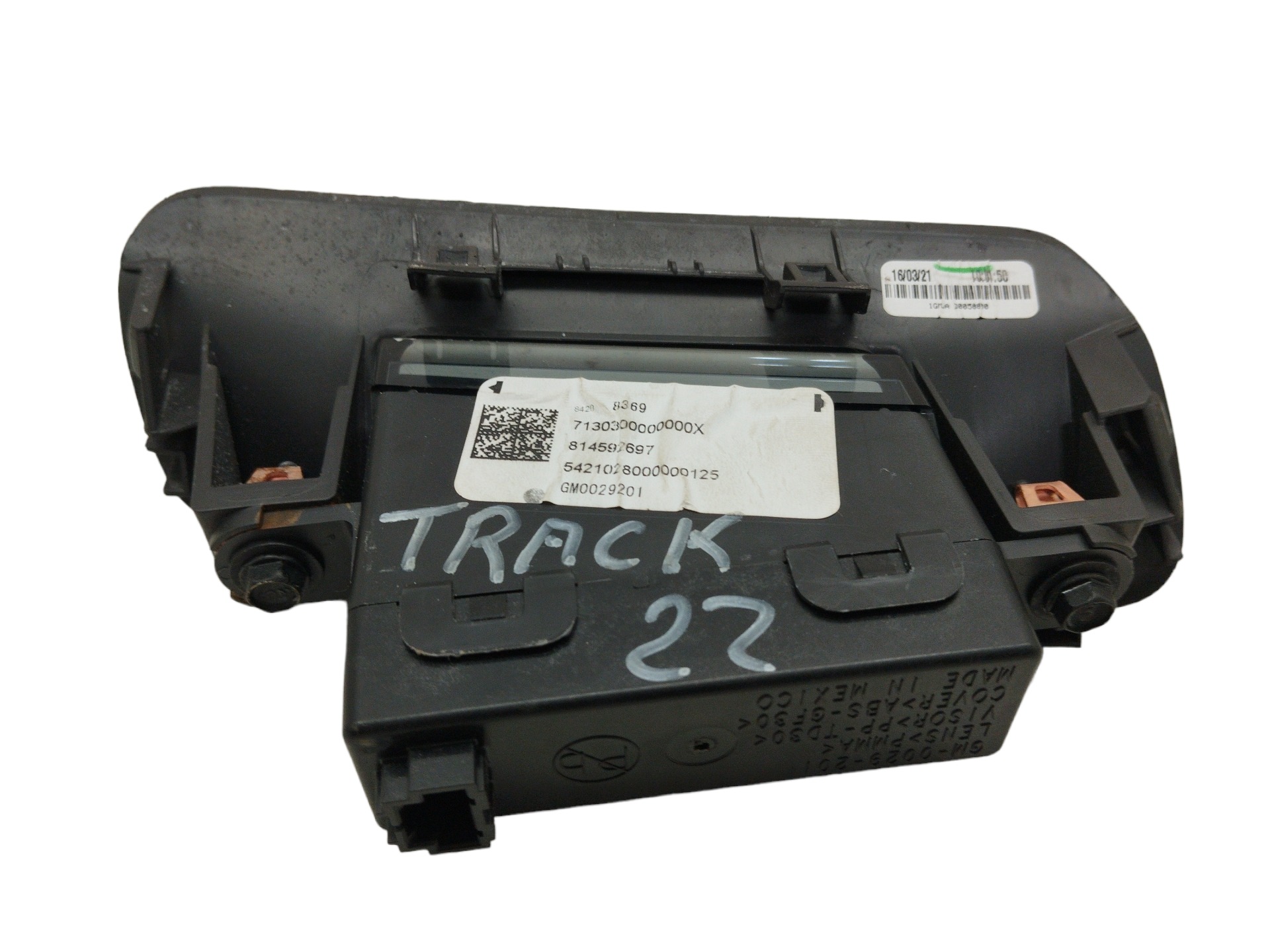 Display Anti Colisão Chevrolet Tracker 2022 2