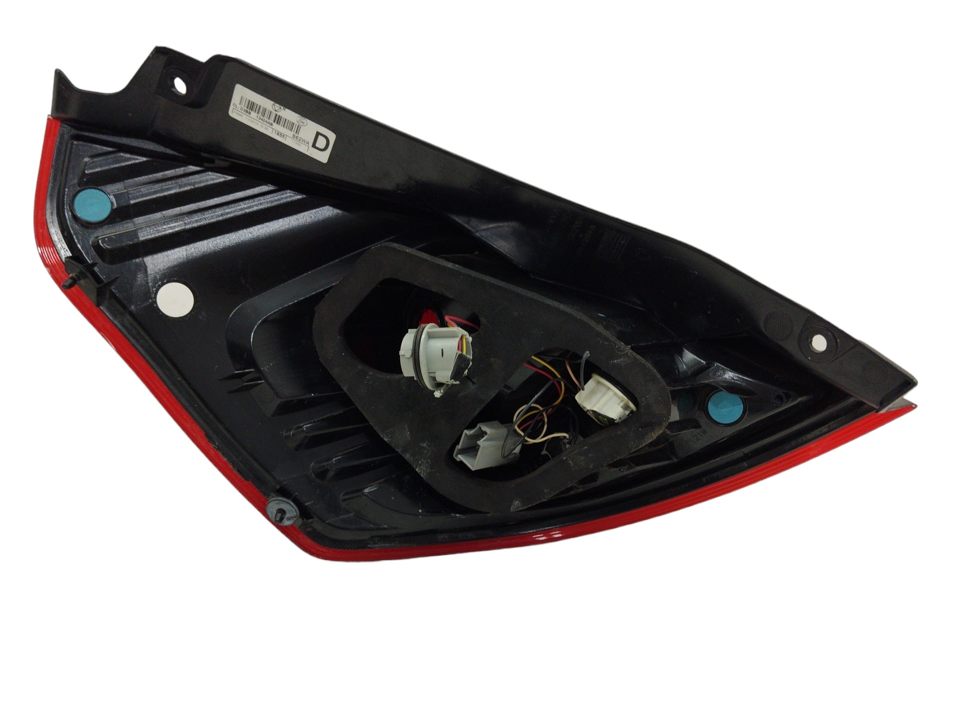 Lanterna Tras L/d Cristal Ford New Fiesta 2014/18 Original 4