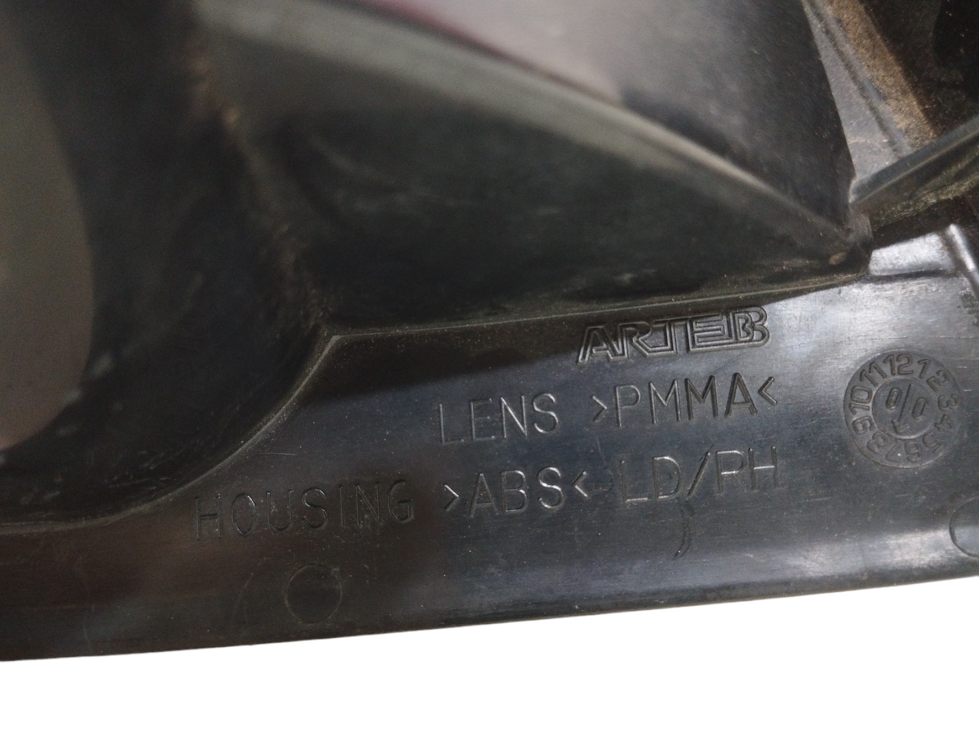 Lanterna Tras L/d Mercedes Classe A 160 2000 Original Fume 5