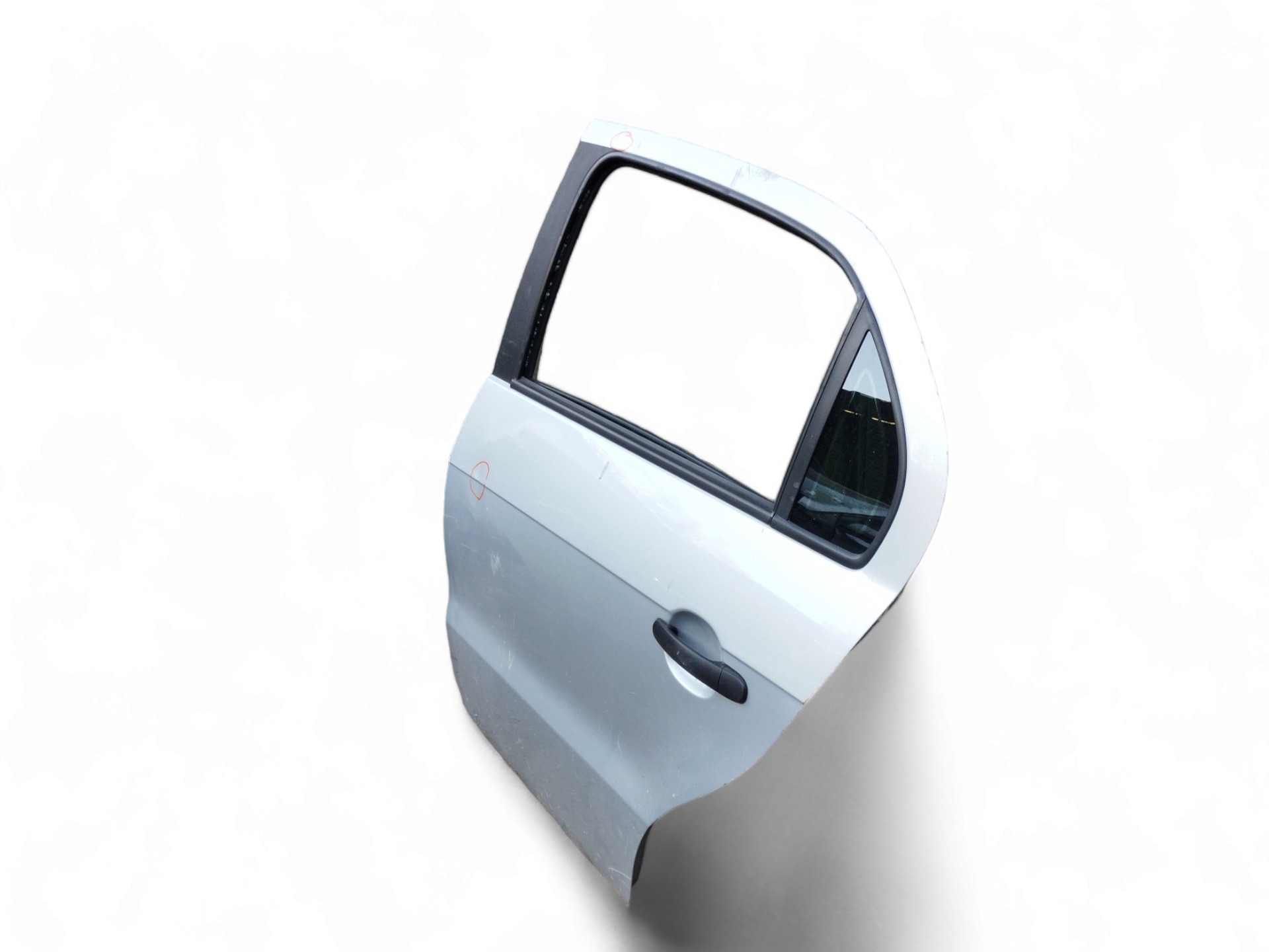 Porta Traseira L/e Vw Gol G5/g6 C/detalhes  – Traseira – Esquerdo – Prata 3