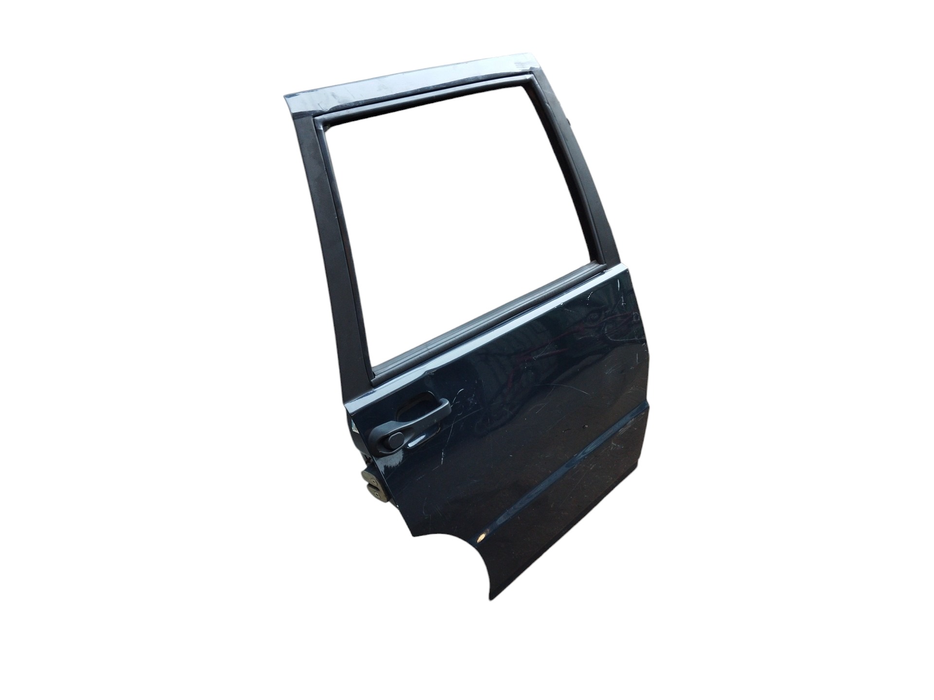 Porta Traseira L/d Fiat Uno 2003/2013 C/detalhes Traseira Direito Azul 3