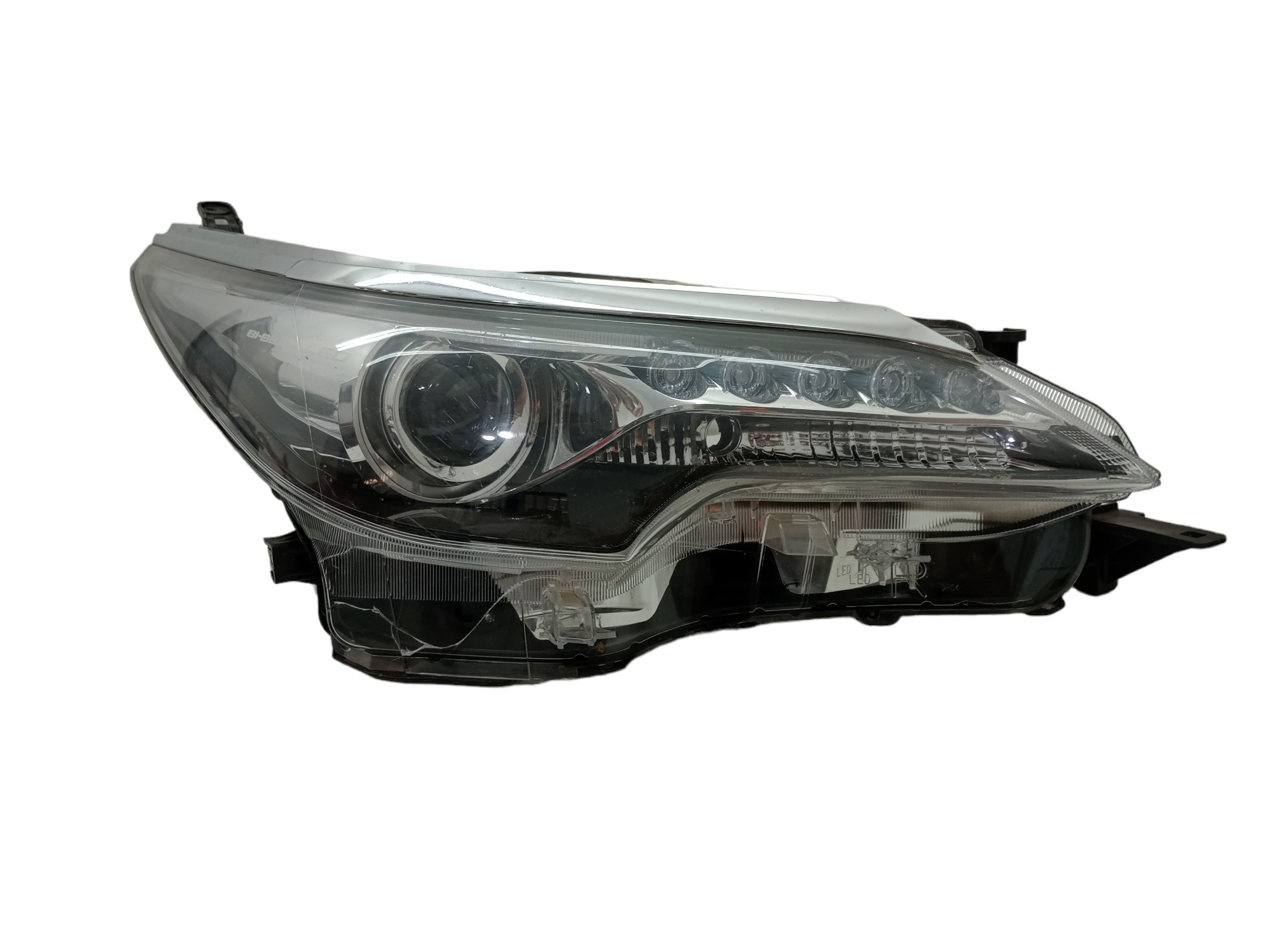 Farol L/d  Hillux Sw4 2017 A 2020 Original C/led C/detalhes Direito 2