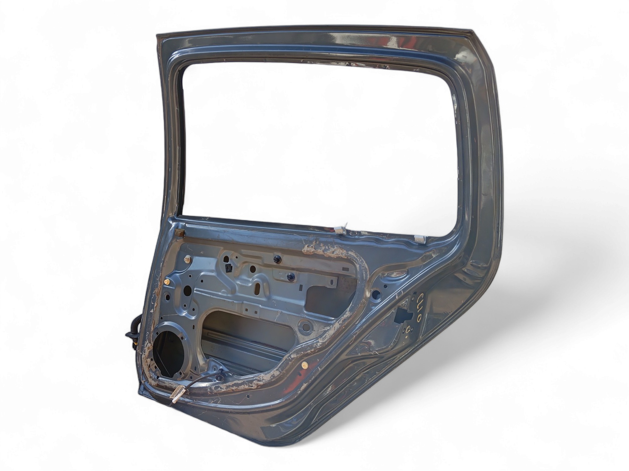 Porta Traseira L/d Renault Clio 2013 A 2017 Original  Traseira Direito Cinza 6