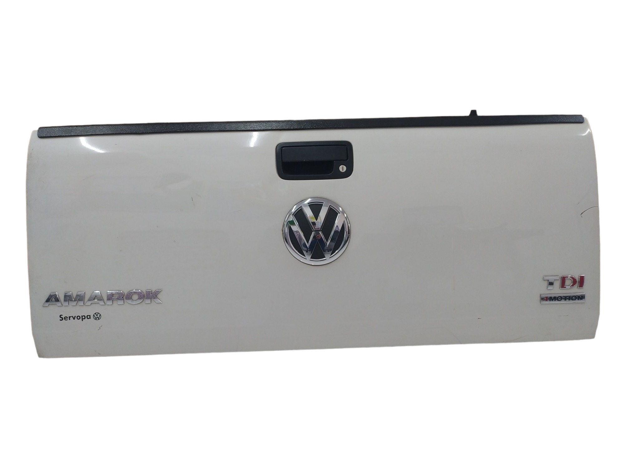 Tampa Traseira Volkswagen Amarok 2010 A 2020 Original  Branco 2