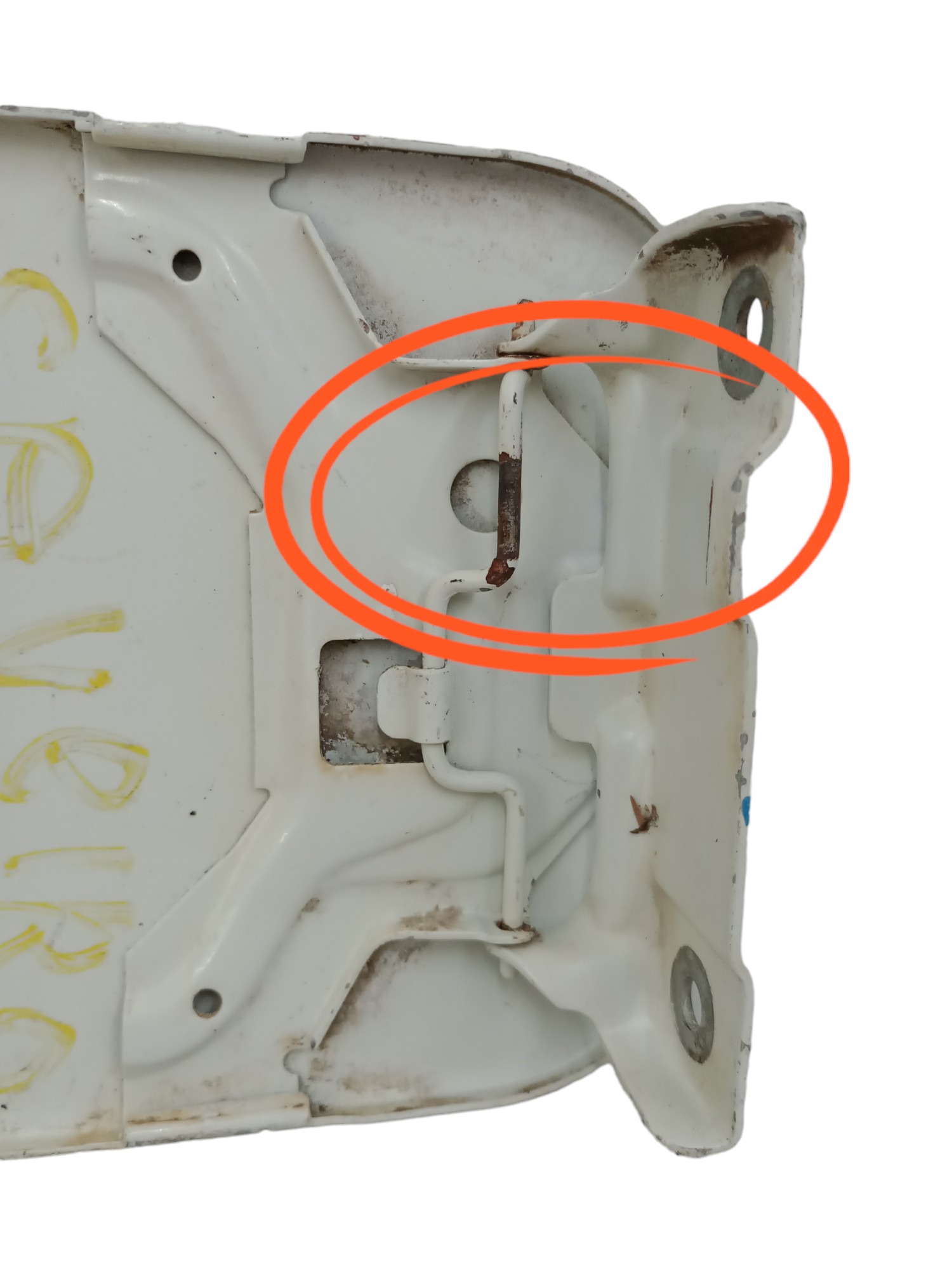 Portinhola tanque vw Saveiro G2/G3/G4 original sem mola 3