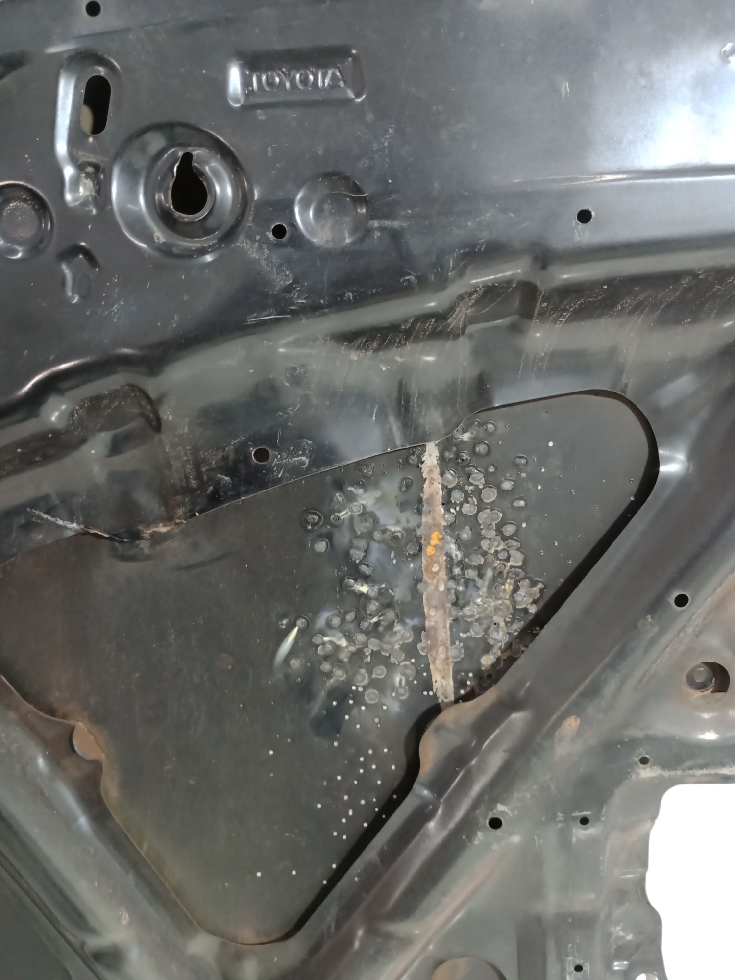 Capô Hilux/sw4 2006 A 11 Usado Original Recuperado C/furo 5