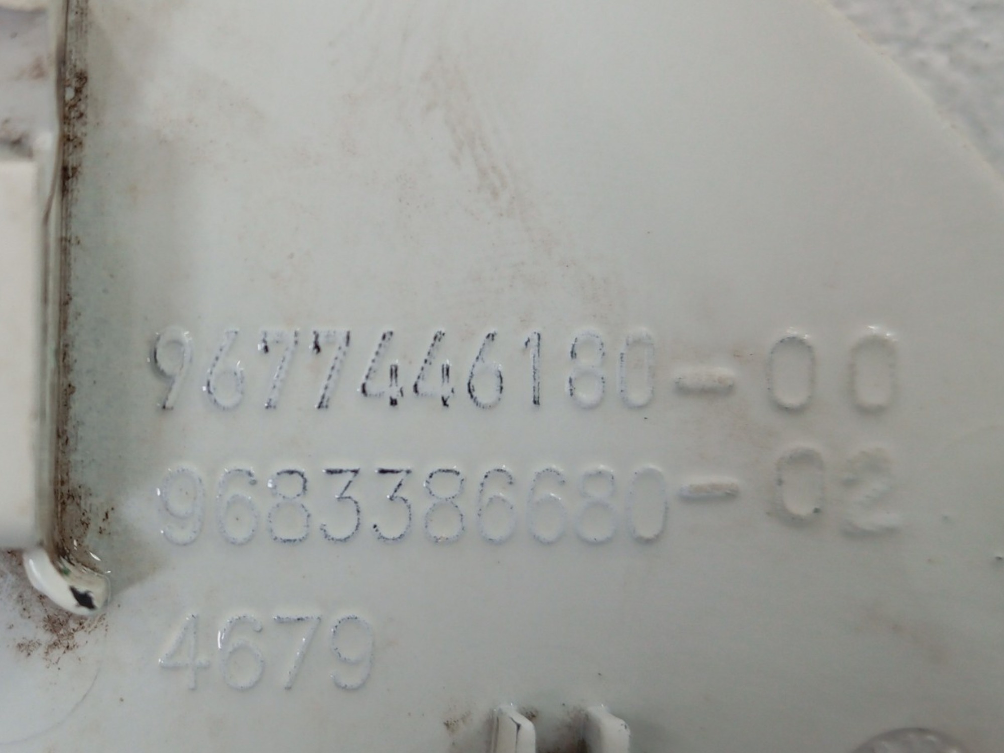 Portinhola Citroen C3 2014 A 2018 Original  Branco 4