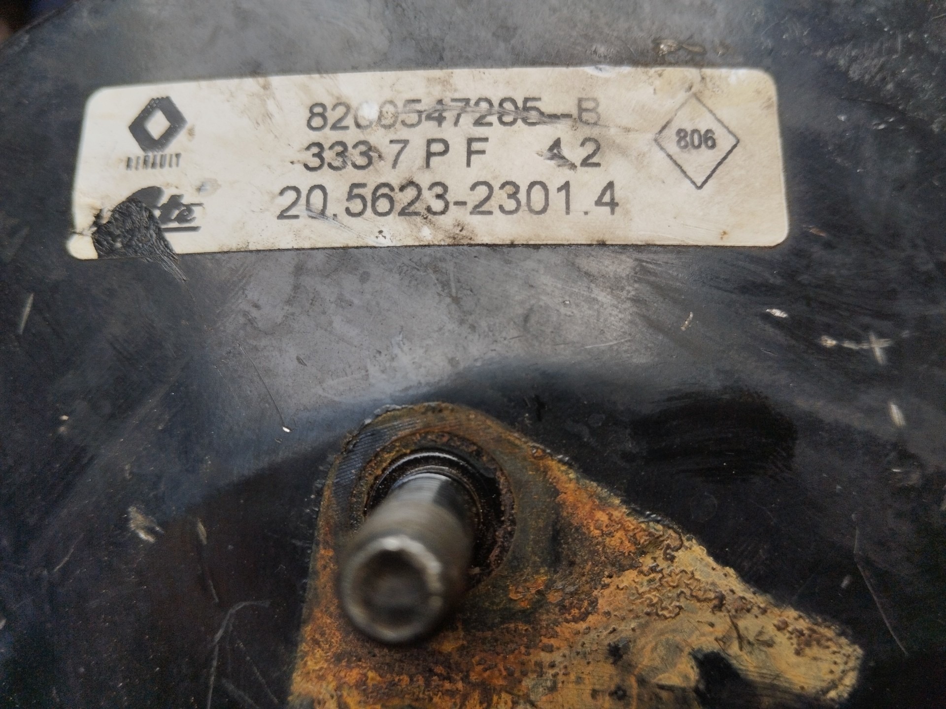 HIDRO VÁCUO SERVO FREIO SEM CILINDRO RENAULT SANDERO 08/14 2