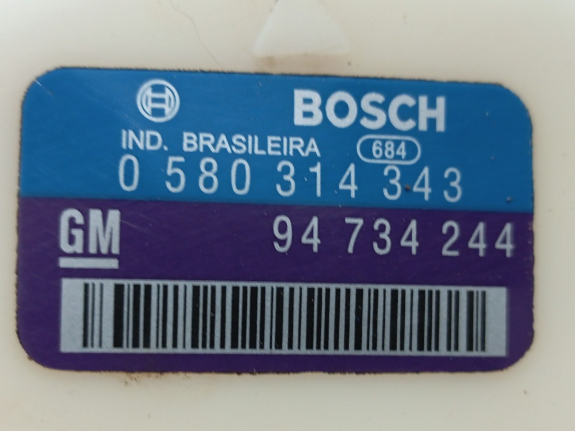 BOMBA COMBUSTÍVEL GM ASTRA 2010/11 – 0580314343 3