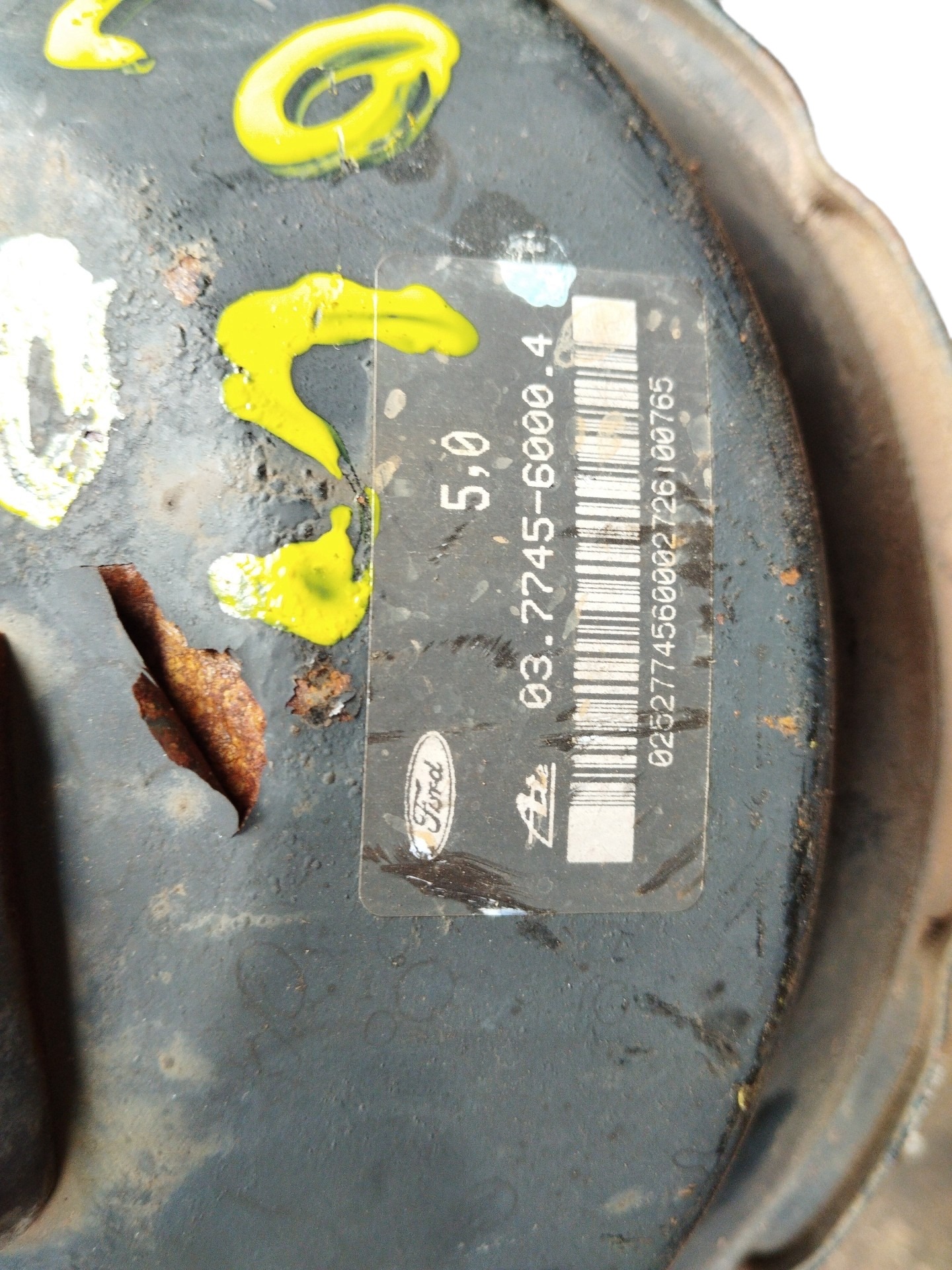 HIDRO VÁCUO SERVO FREIO C/ CILINDRO FORD ECOSPORT 2004 3