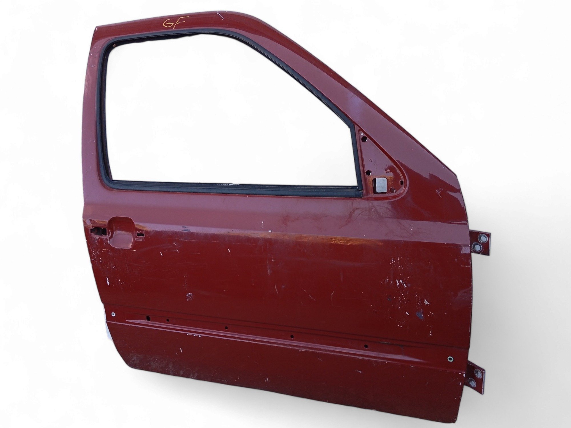 Porta Dianteira L/d Vw Golf Mk3 4p 1995 A 1998 Original Dianteira Direito Vermelho 3