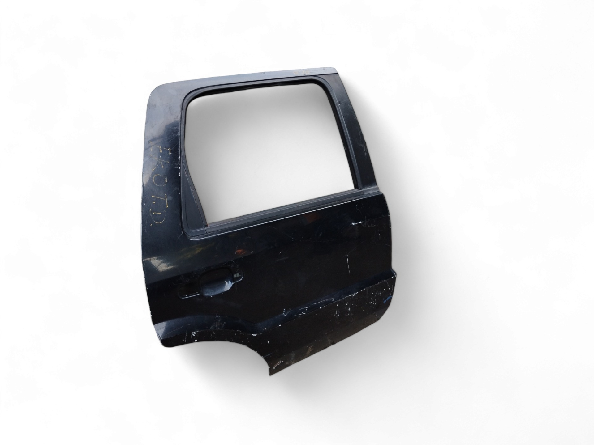 Porta Traseira L/d Ford Ecosport 2004/12  – Traseira – Direito – Preto 2