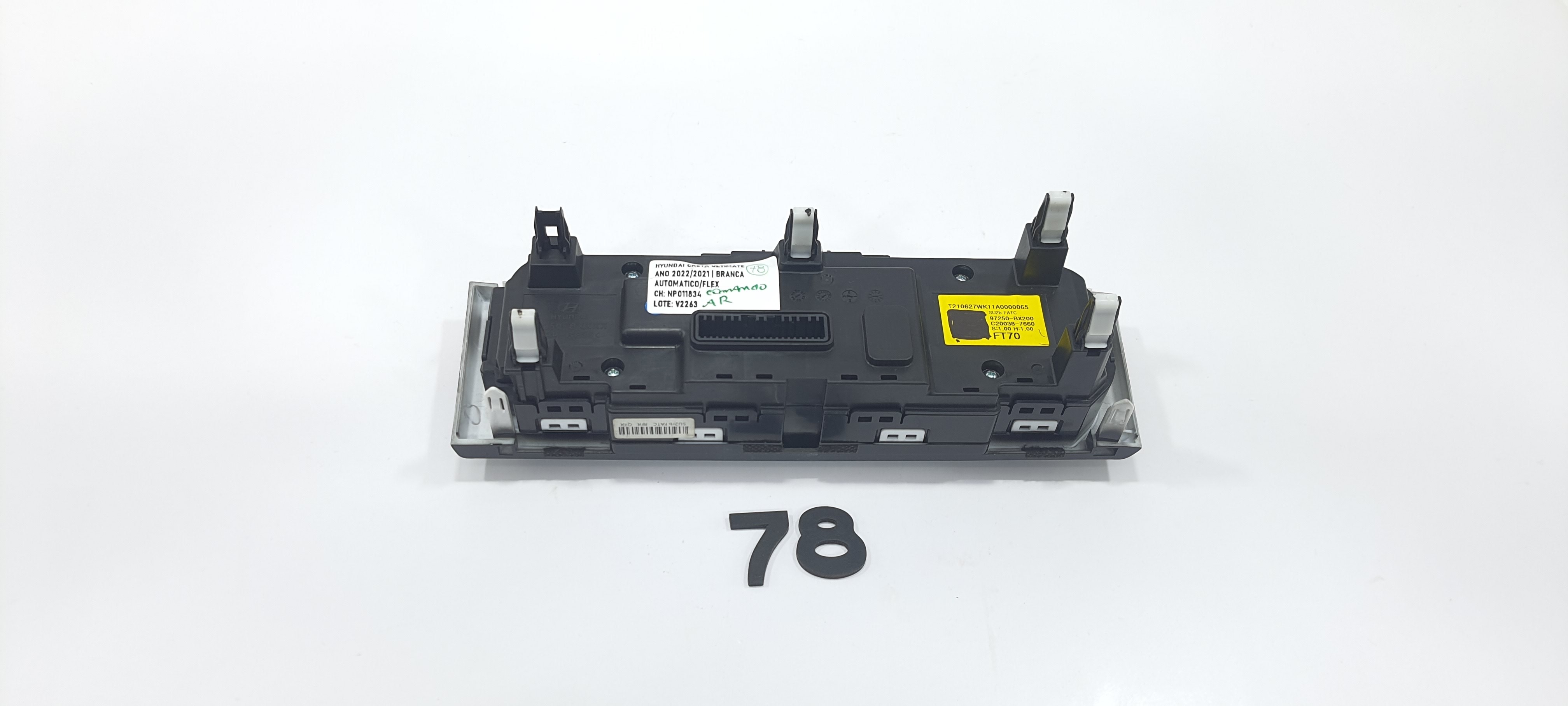 Comando De Ar Hyundai Creta 2.0 Ultimate 2022/2021 V2263 3