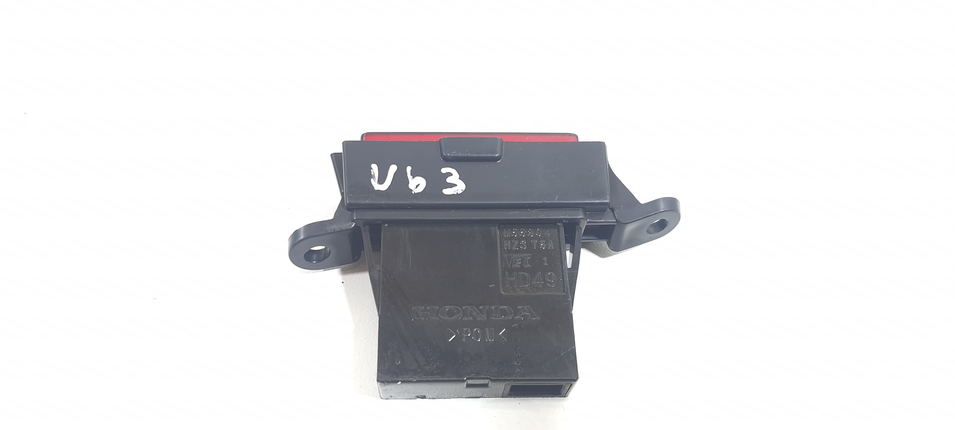 Botão Pisca Alerta Honda Hrv 2018 V63 Preto 3