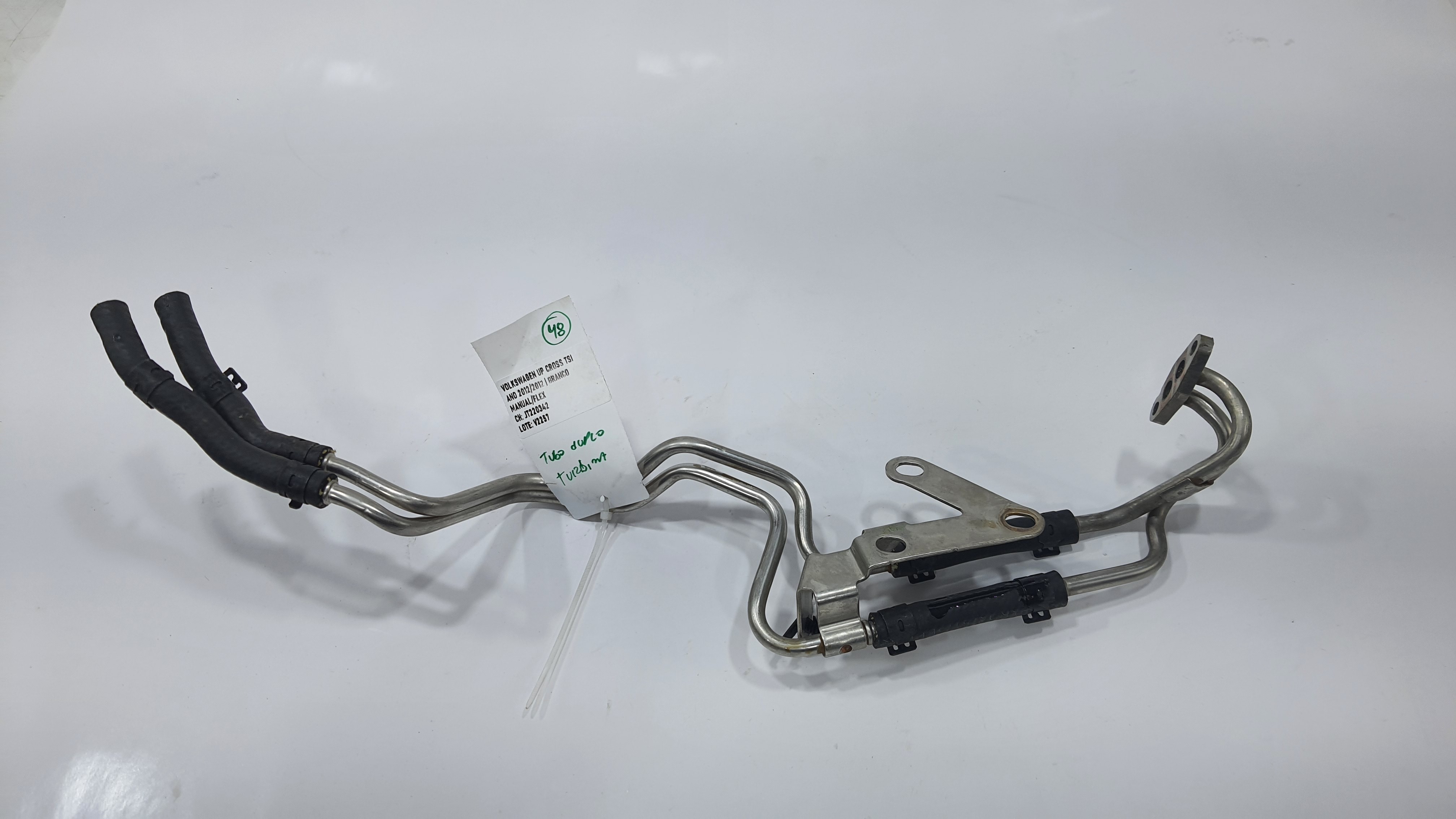 Tubo Duplo Turbina Volkswagen Up Cross Tsi 2018 V2257 3