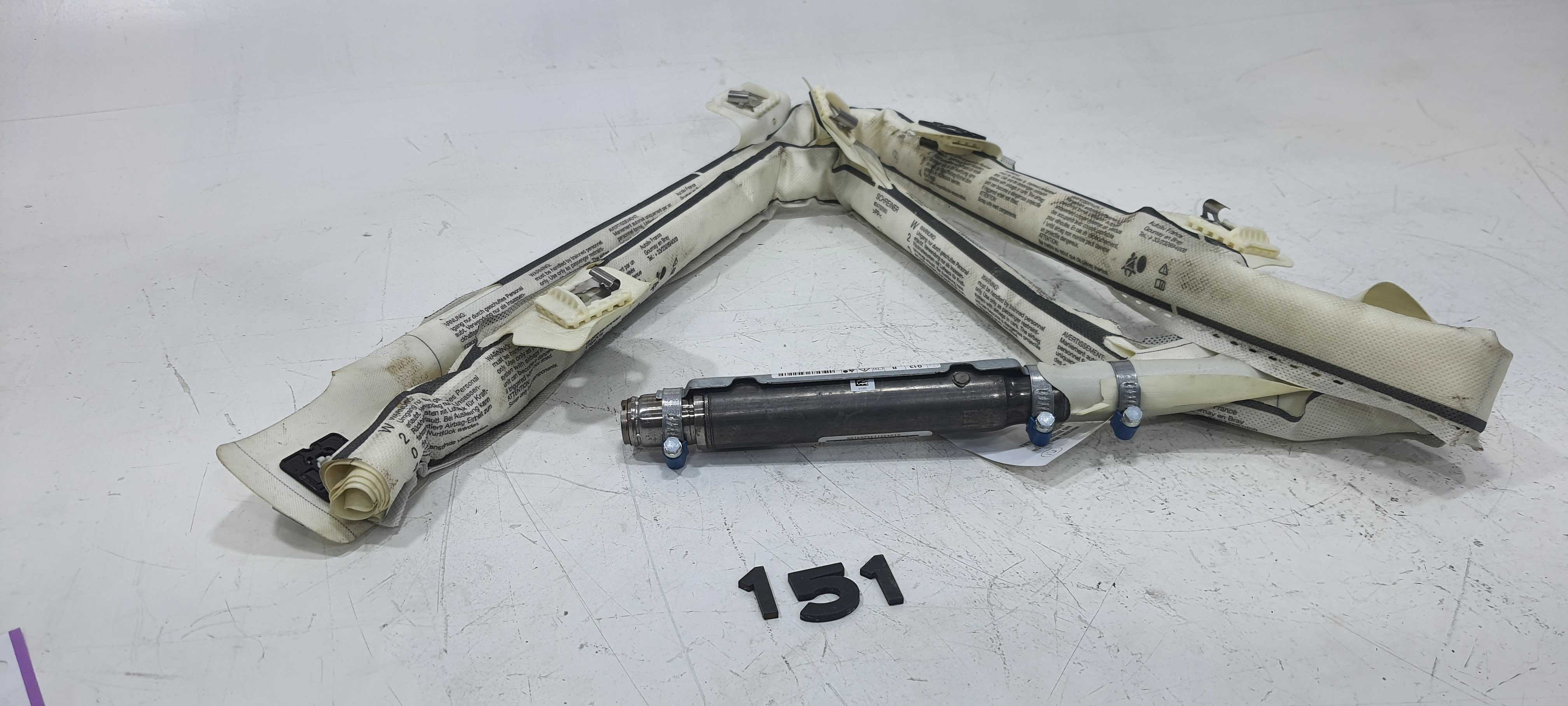 Cortina Teto Lado Direito Mercedes-benz C180 2012 V2267 3