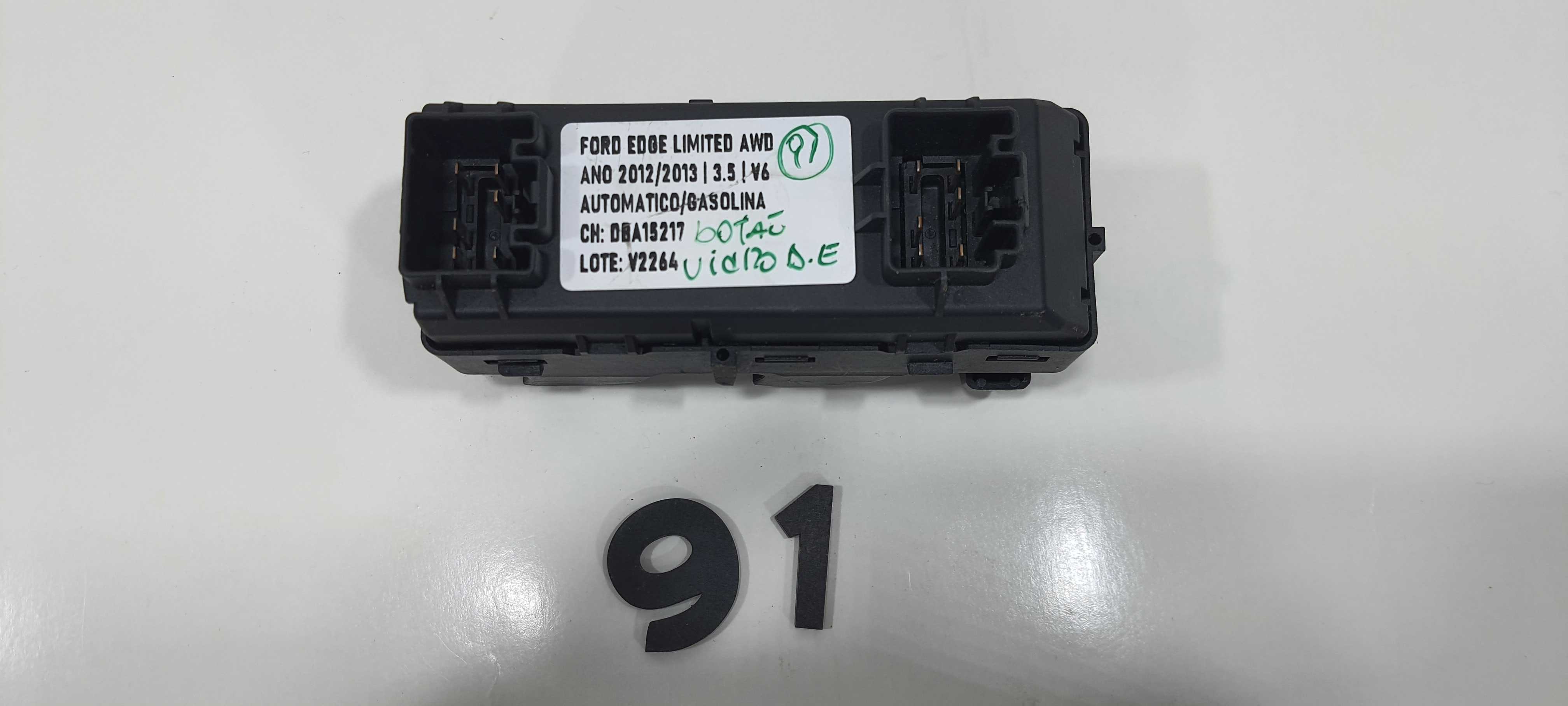 Botão Vidro Dianteiro Esquerdo Ford Edge Limitd 2013 V2264 5