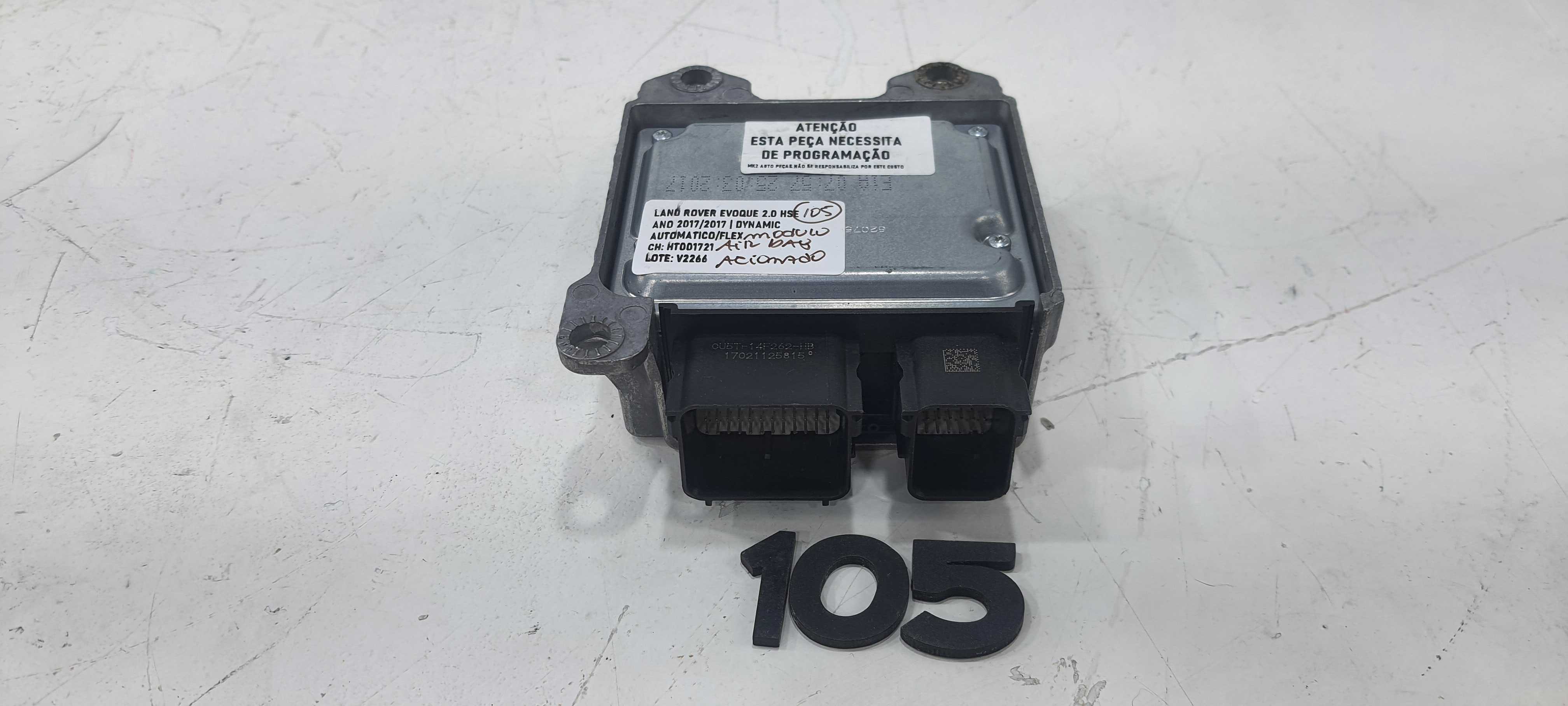 Modulo Acionado Land Rover Evoque 2017 V2266 3