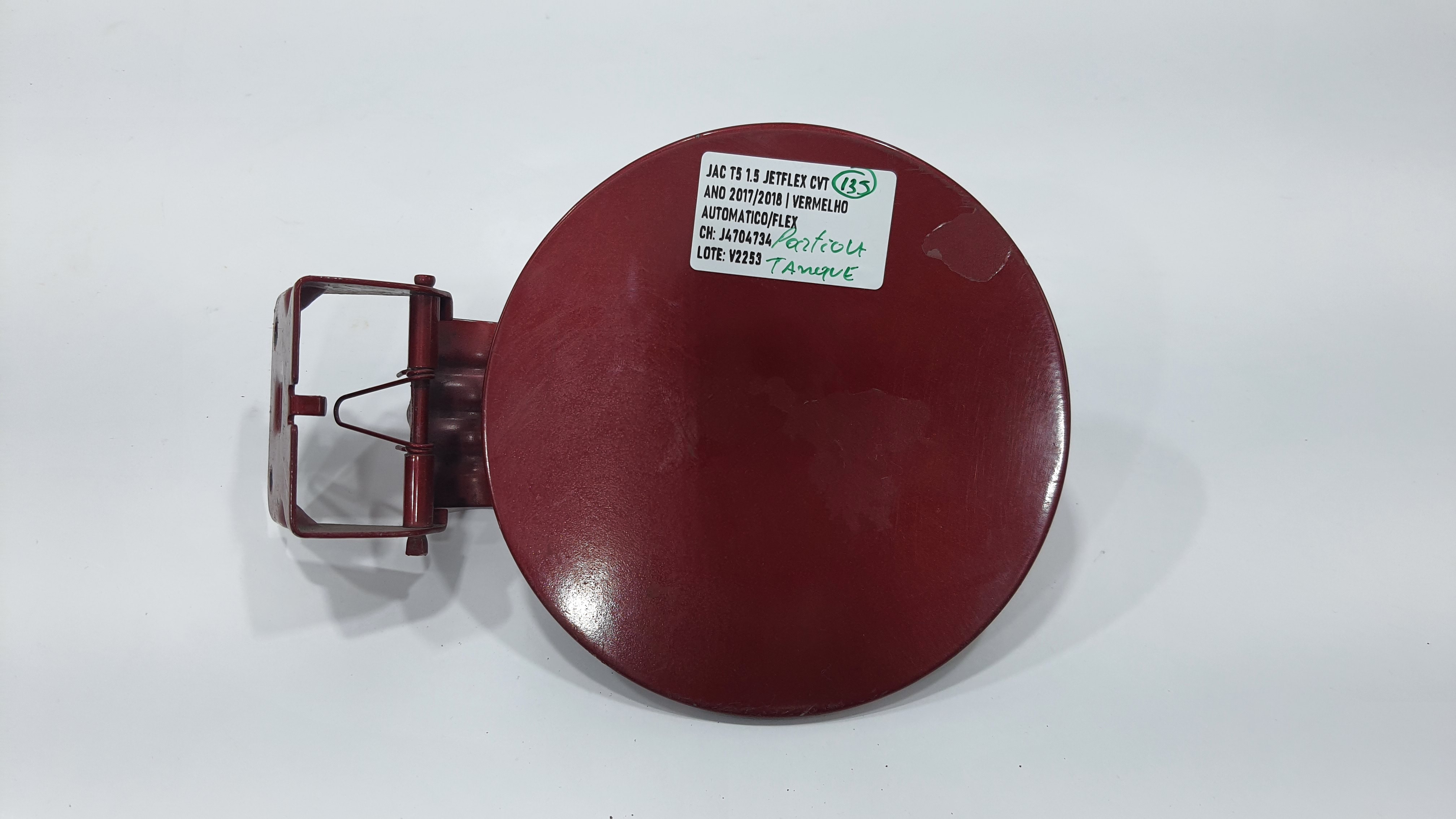 Portinhola Tanque Combustível Jac T5 1.5 2018 V2253 Vermelha 2048 4